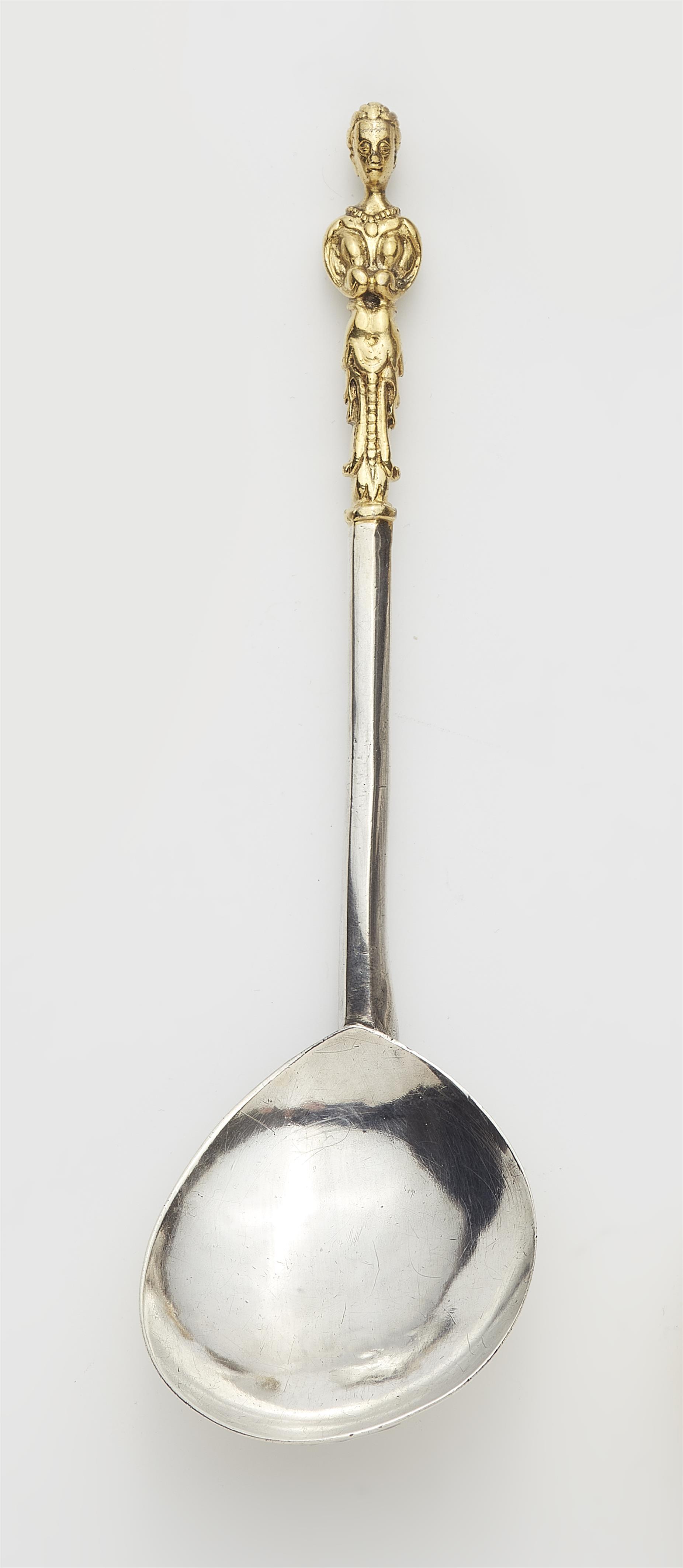 A Zurich silver herm spoon - image-1