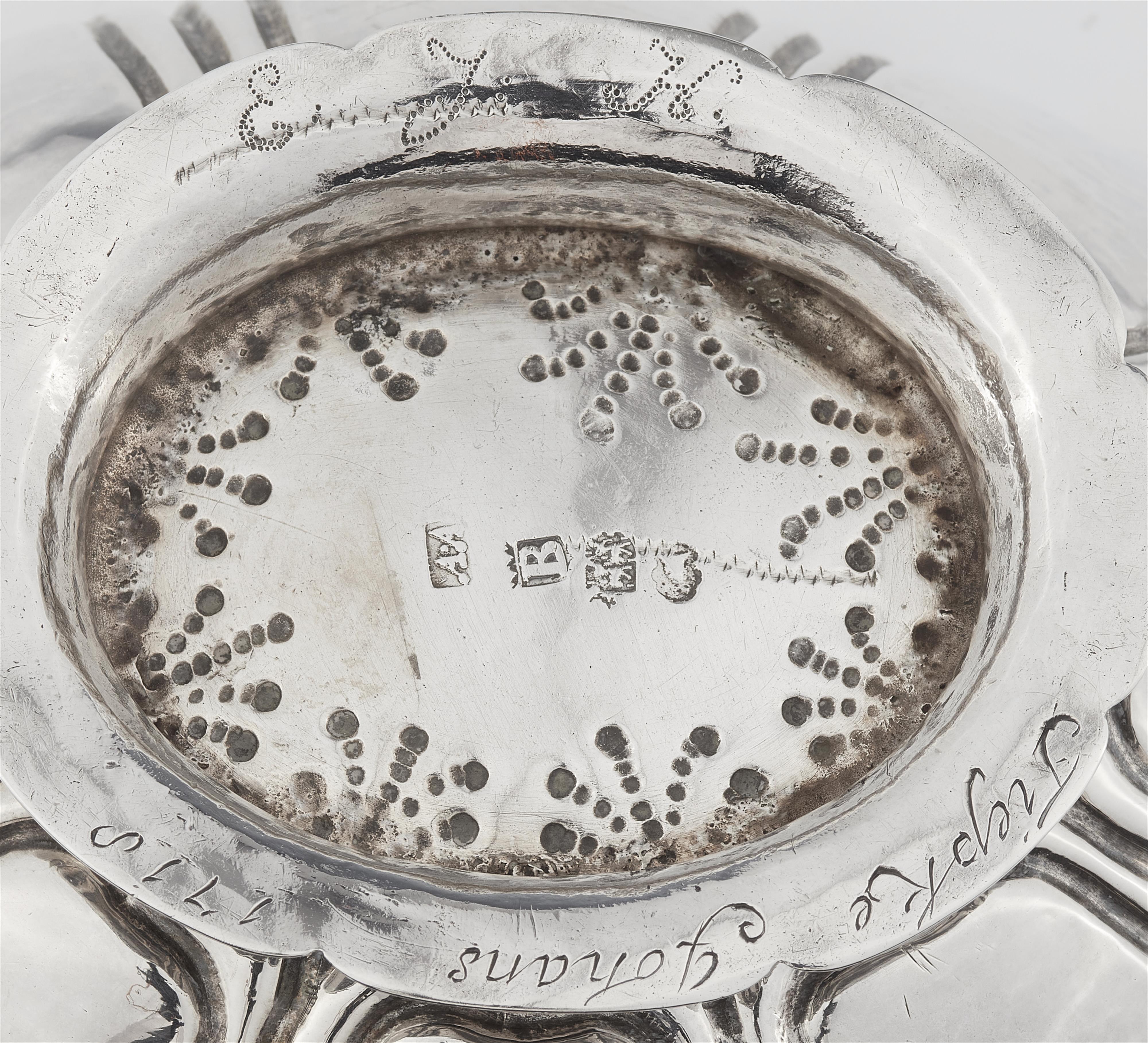 A rare Frisian silver wedding bowl - image-3