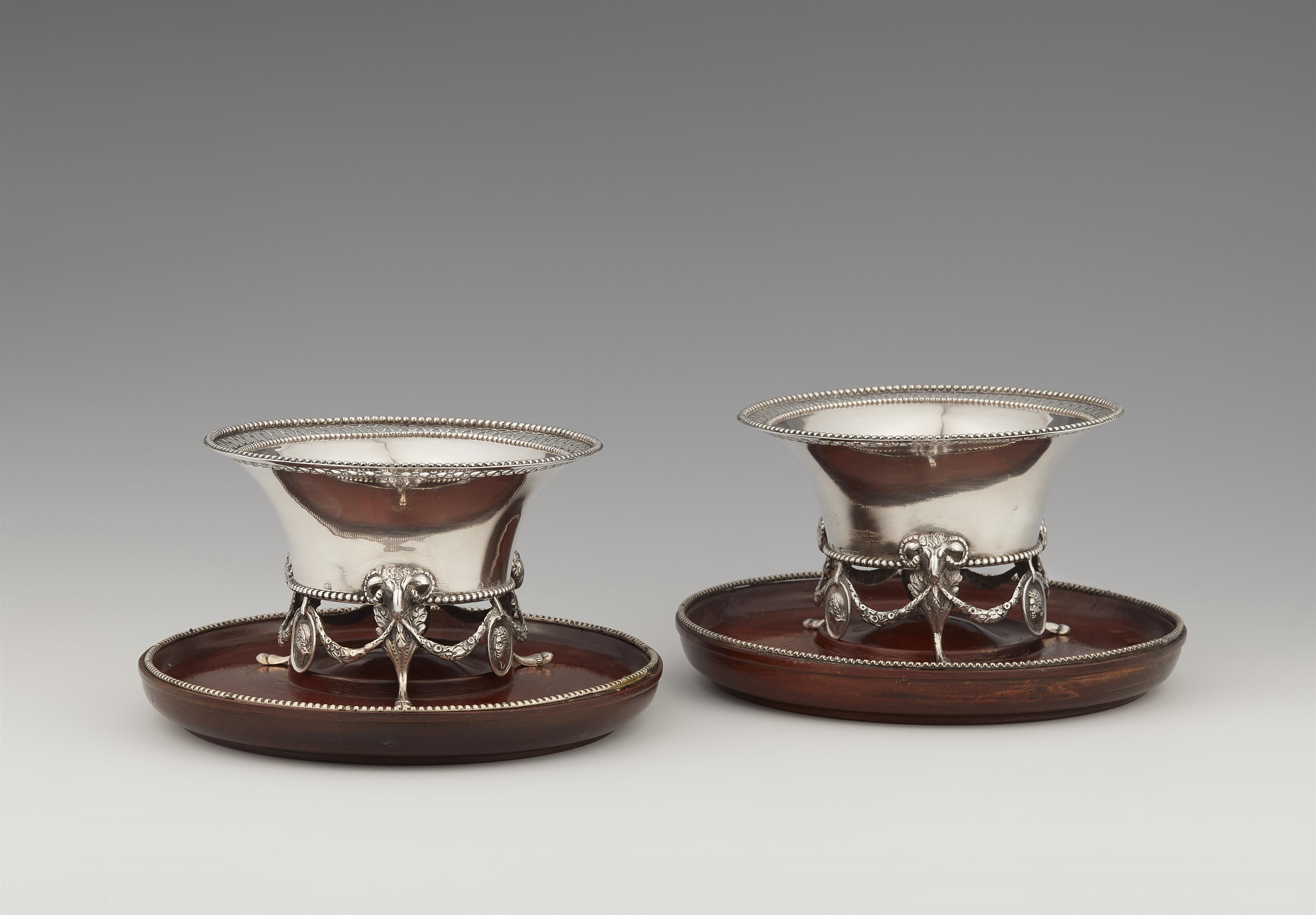 A pair of Amsterdam silver pipe holders - image-1