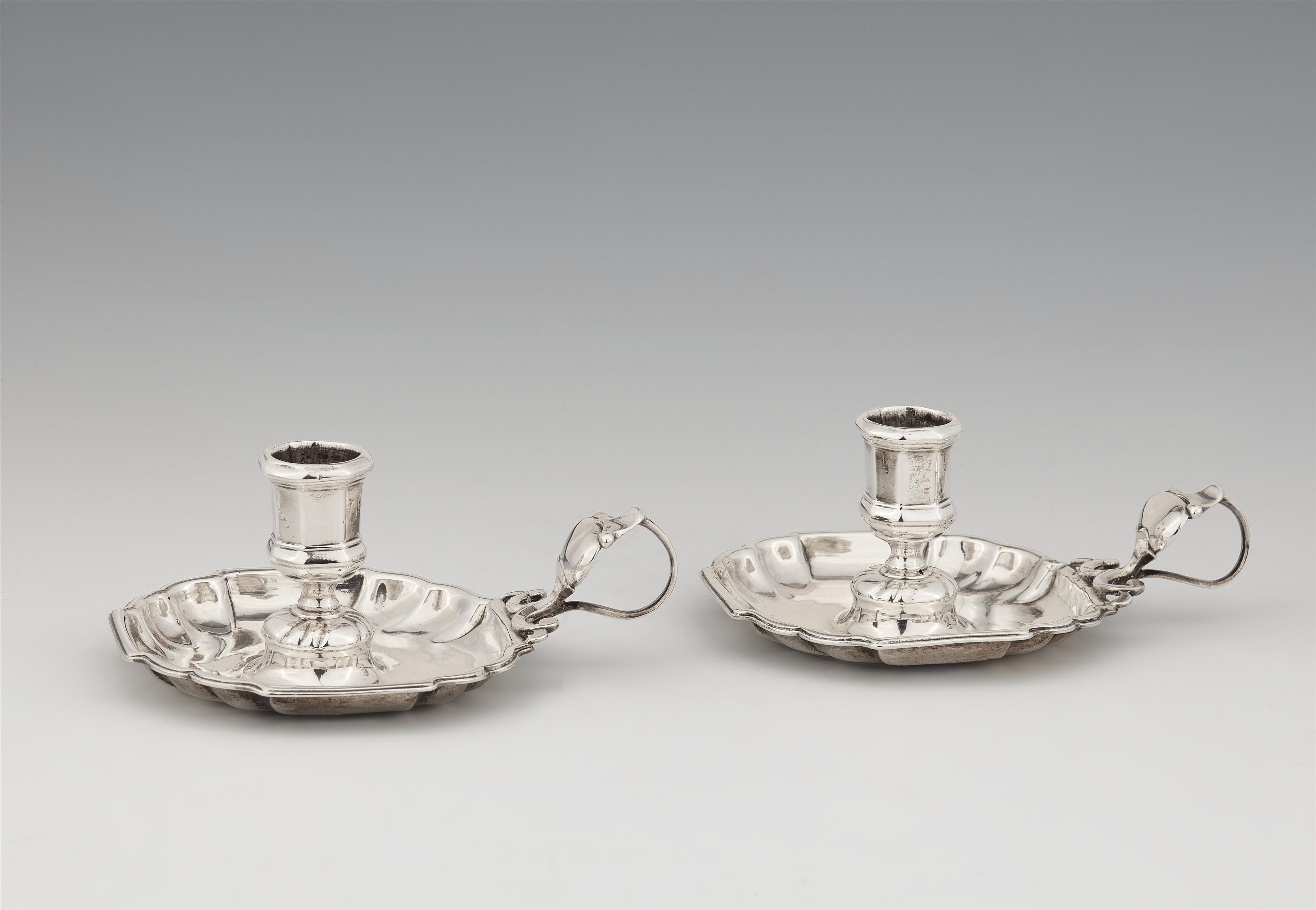 A pair of Stockholm silver chambersticks - image-1