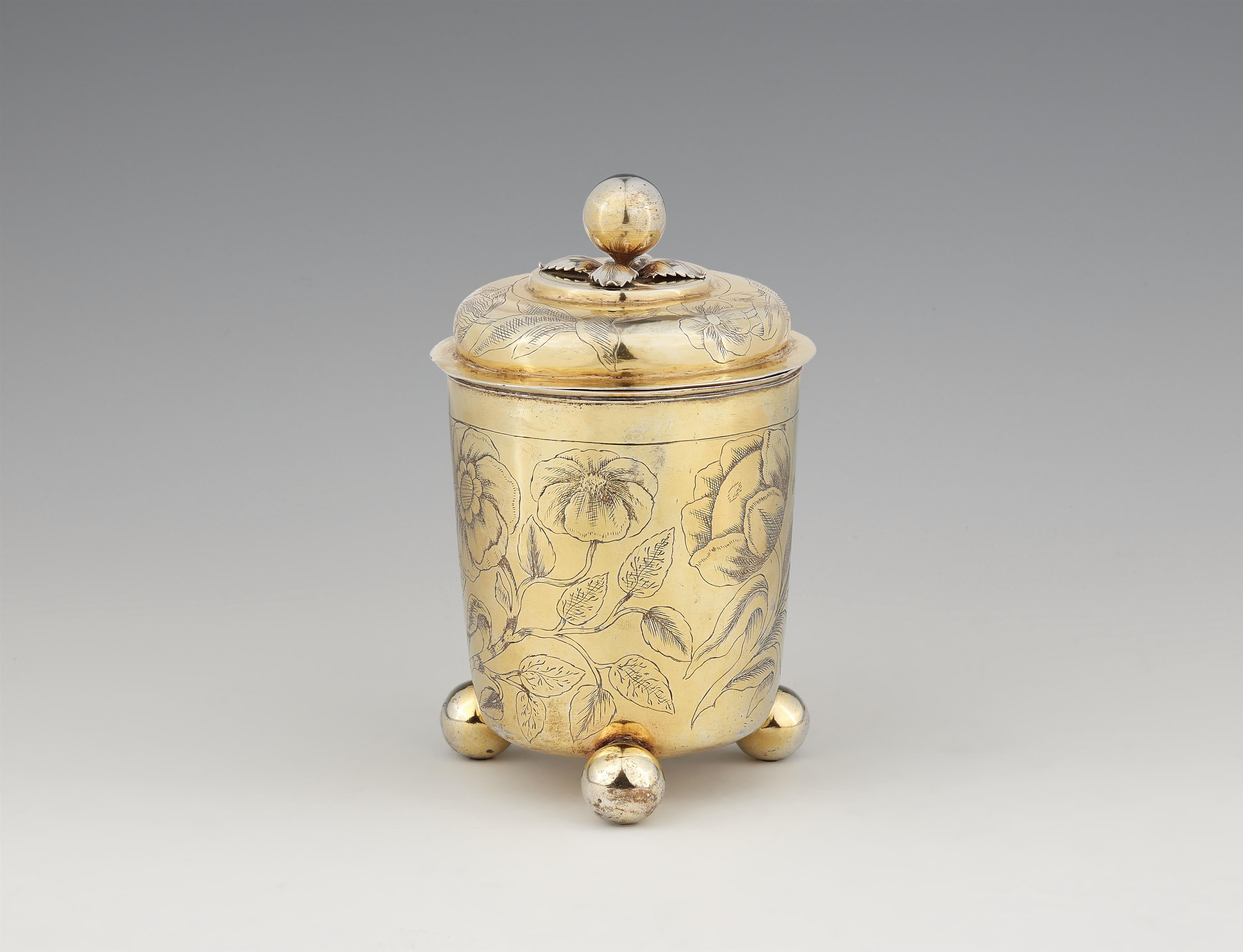 A Liegnitz silver gilt beaker - image-1