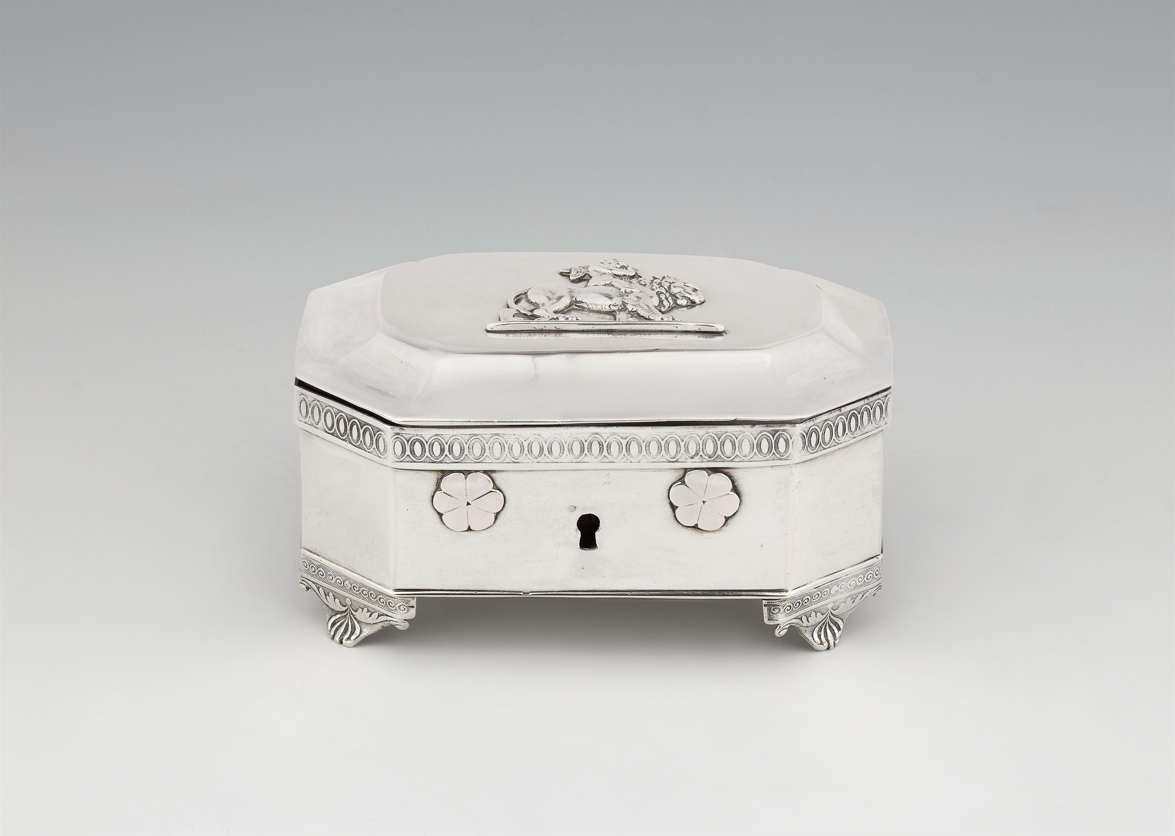 A Breslau silver sugar box - image-1