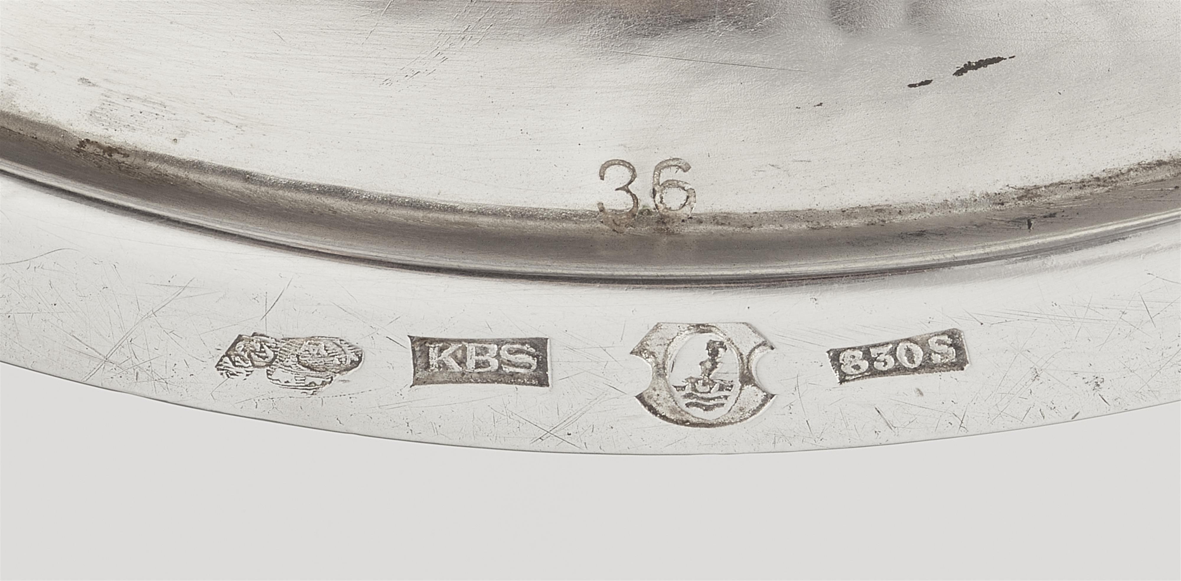 A rare Copenhagen silver centrepiece by Kay Bojesen - image-2