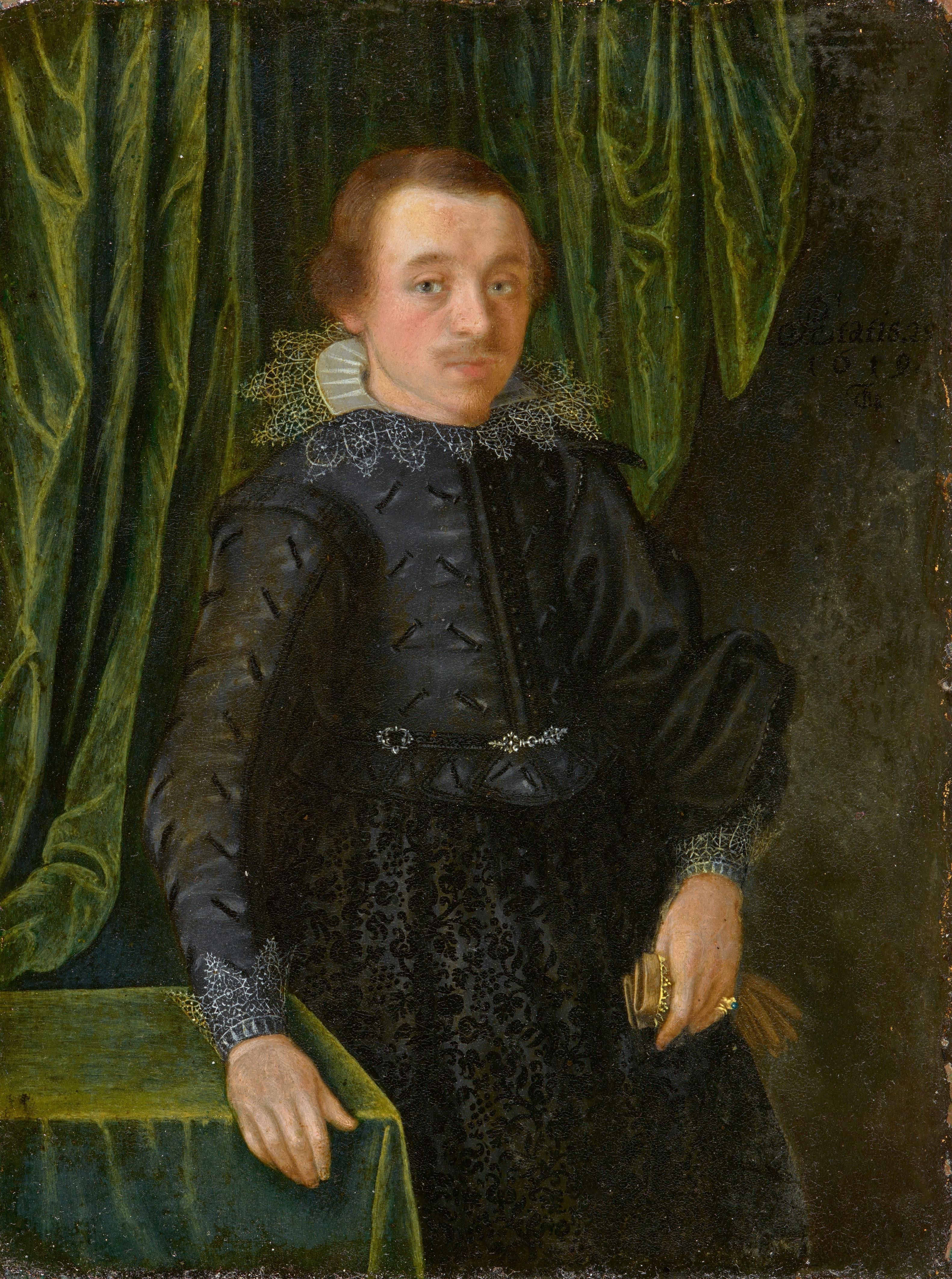 German School early 17th century - Portrait of a Young Man - image-1