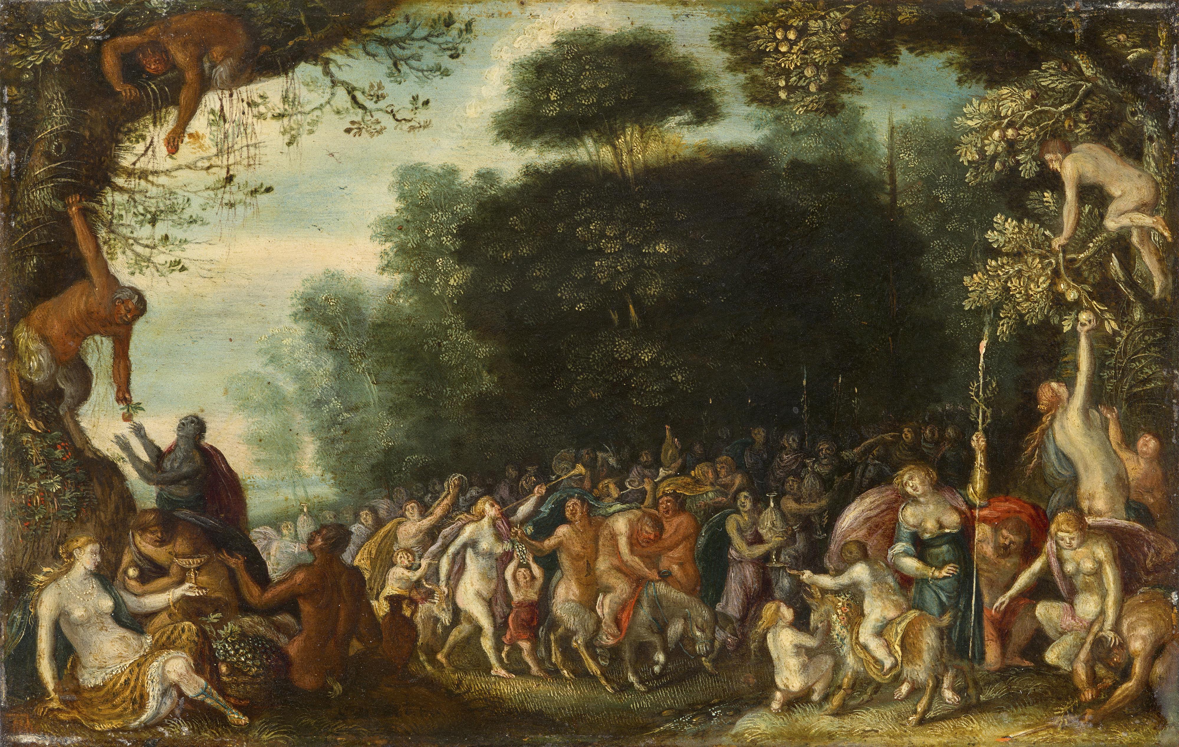 Netherlandish (?) School 17th century - Procession of Pomona - image-1