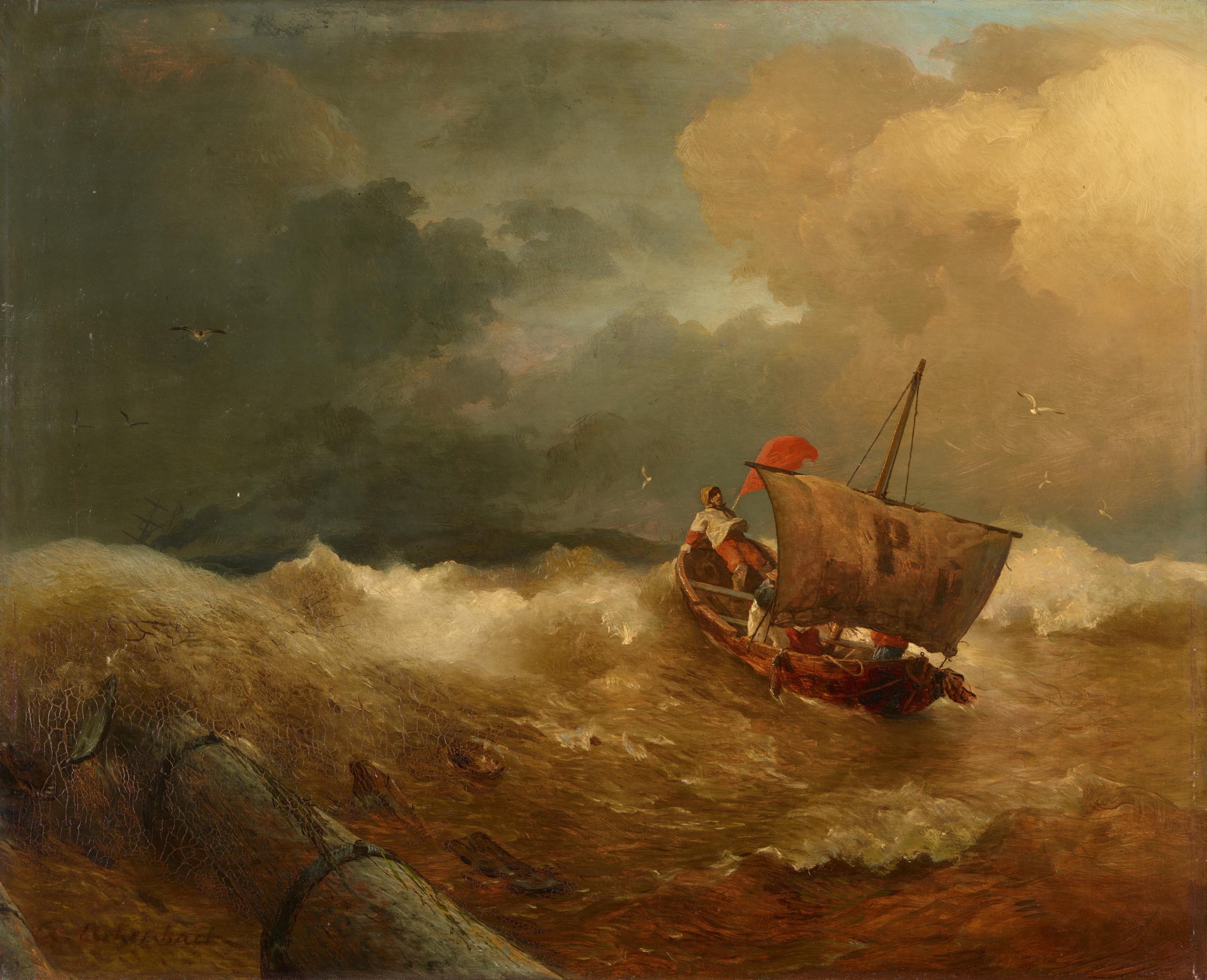 Andreas Achenbach - The Return of the Pilot Boat - image-1