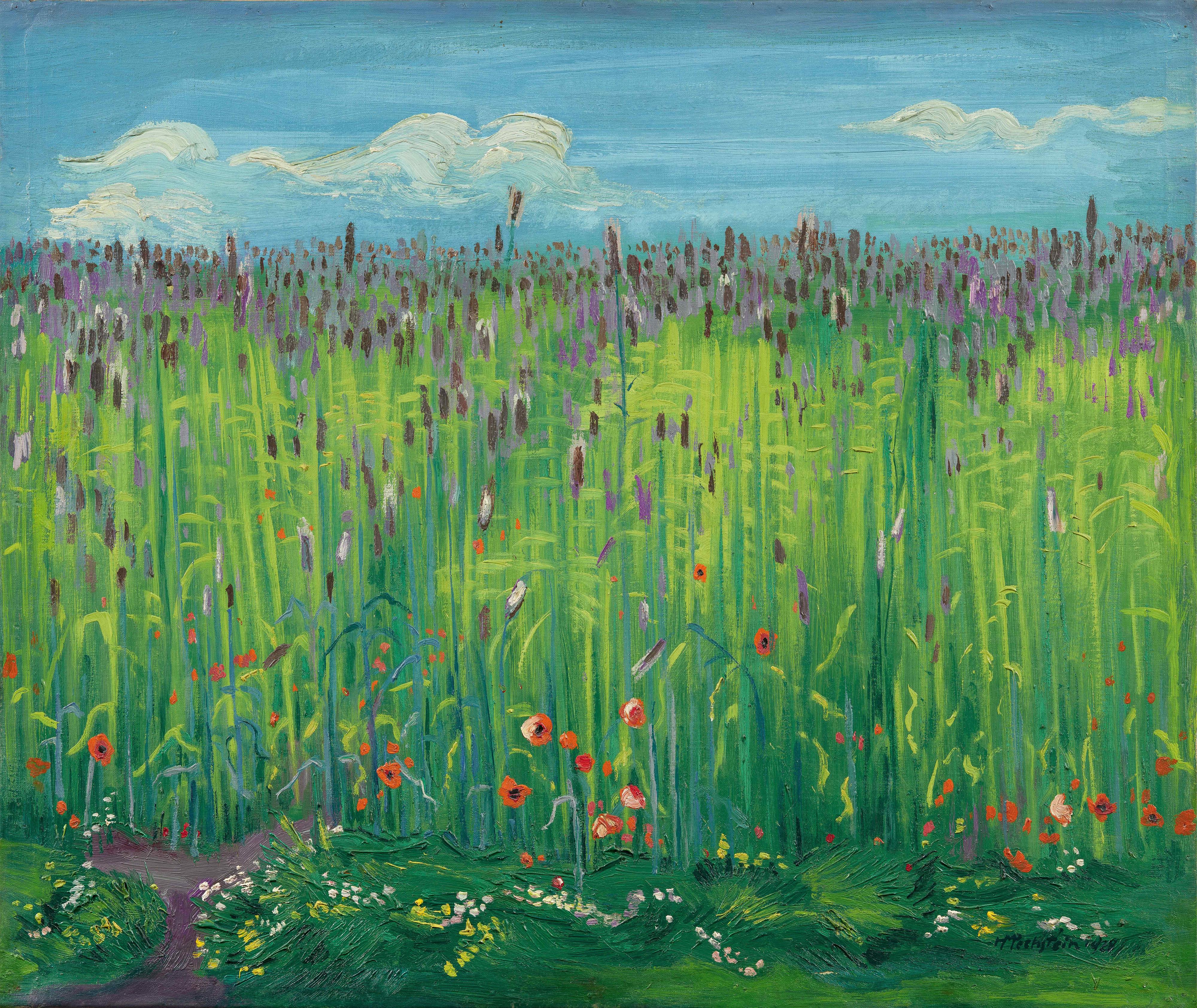 Hermann Max Pechstein - Blühendes Kornfeld - image-1