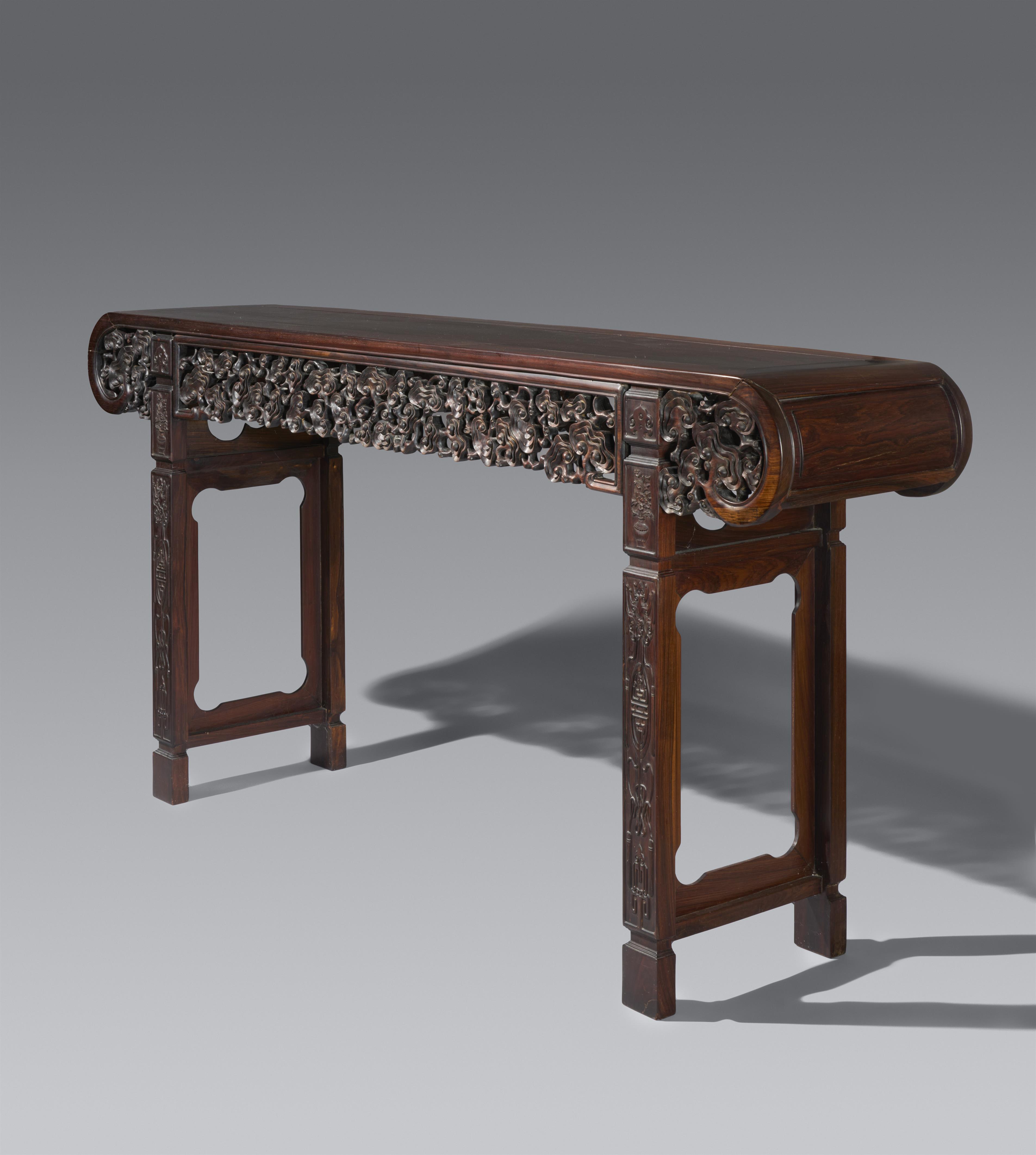 A very large hard wood altar table. Early 20th century - image-2