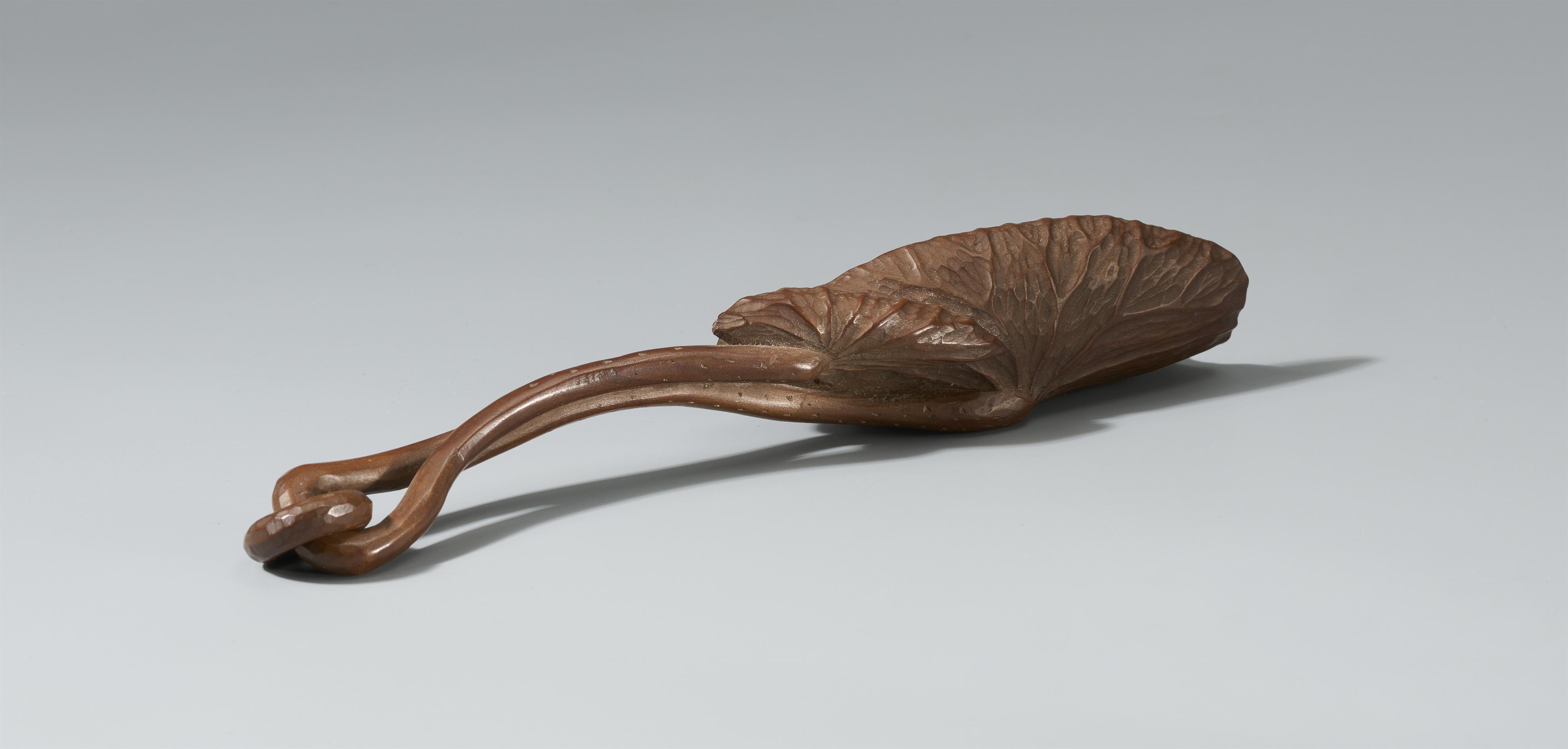 A wooden scoop for tea leaves (chagô). 20th century - image-3