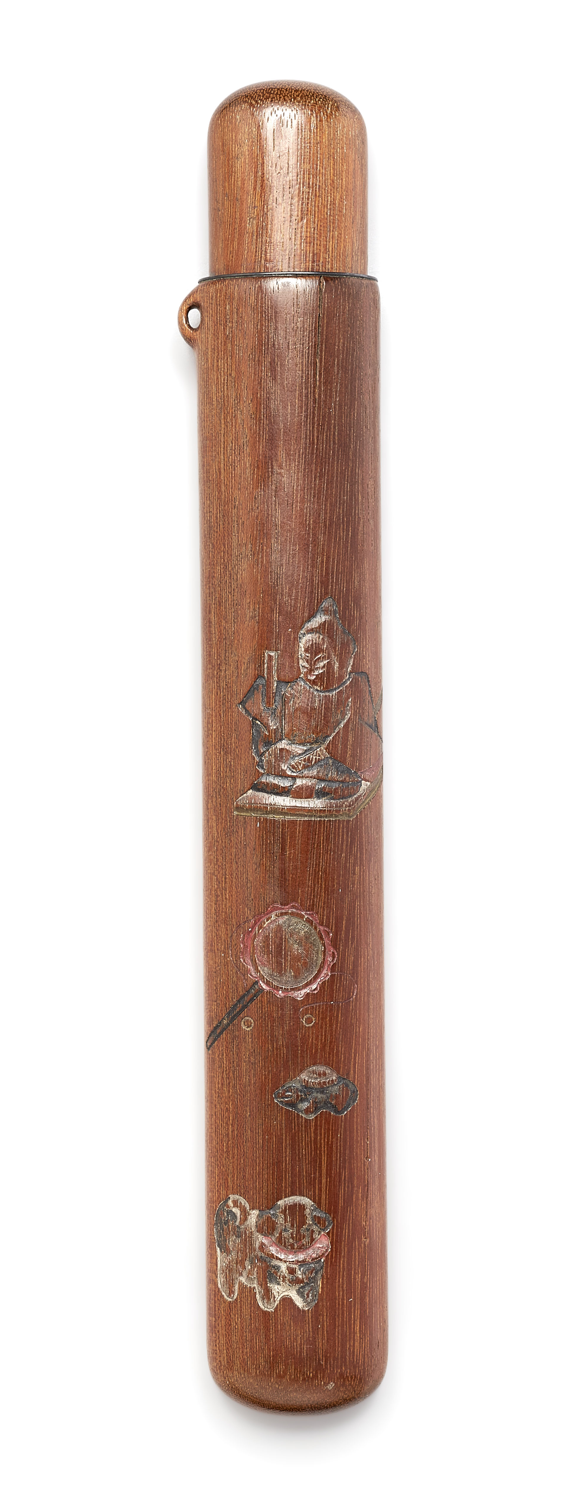 A bamboo kiseruzutsu. 19th century - image-1