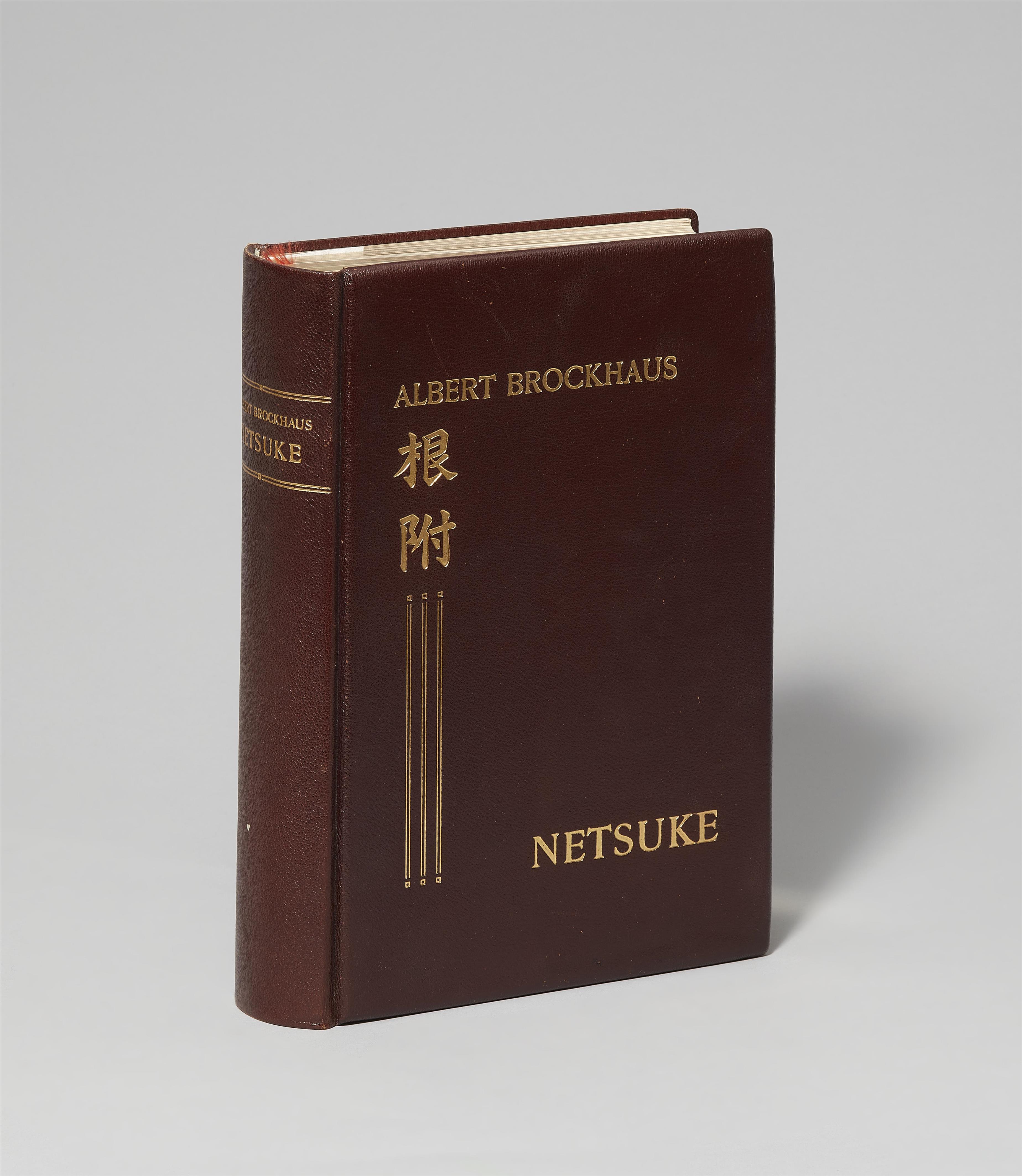 Albert Brockhaus. Netsuke. Versuch einer Geschichte der japanischen Schnitzkunst. - image-2