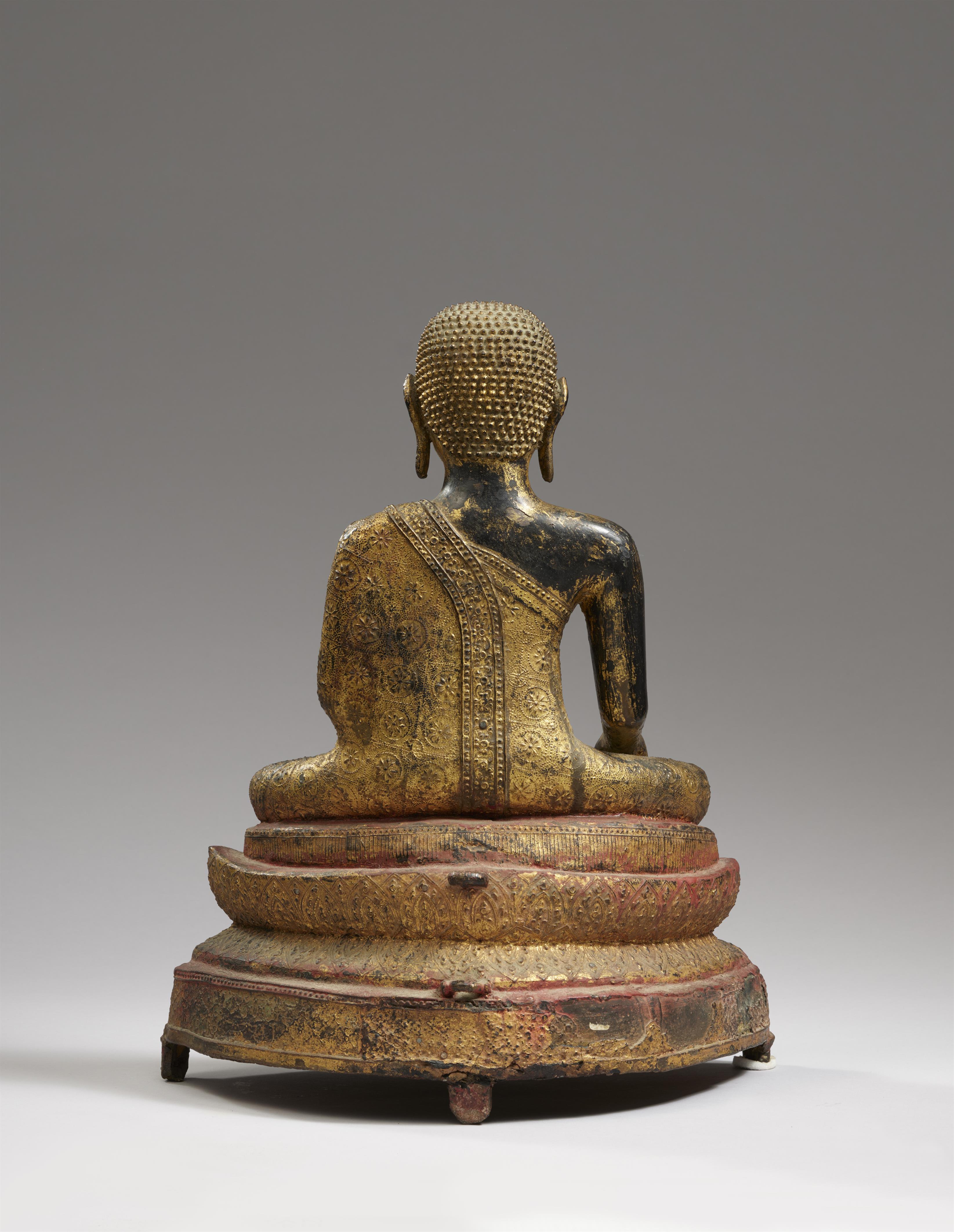 A Ratanakosin bronze figure of a Phra Malai. Thailand. 19th century - image-2