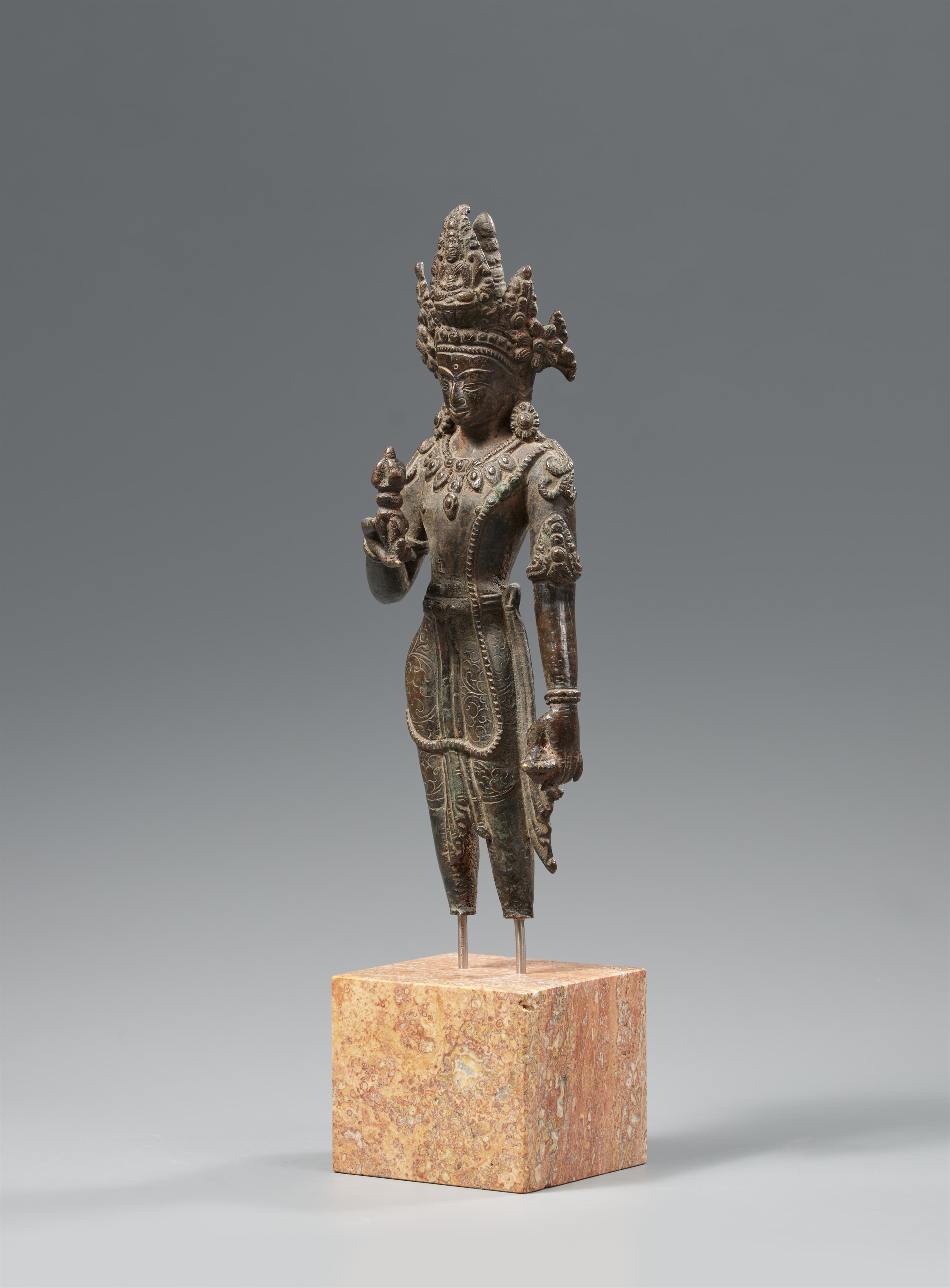 Vajrasattva. Bronze. Nepal - image-2