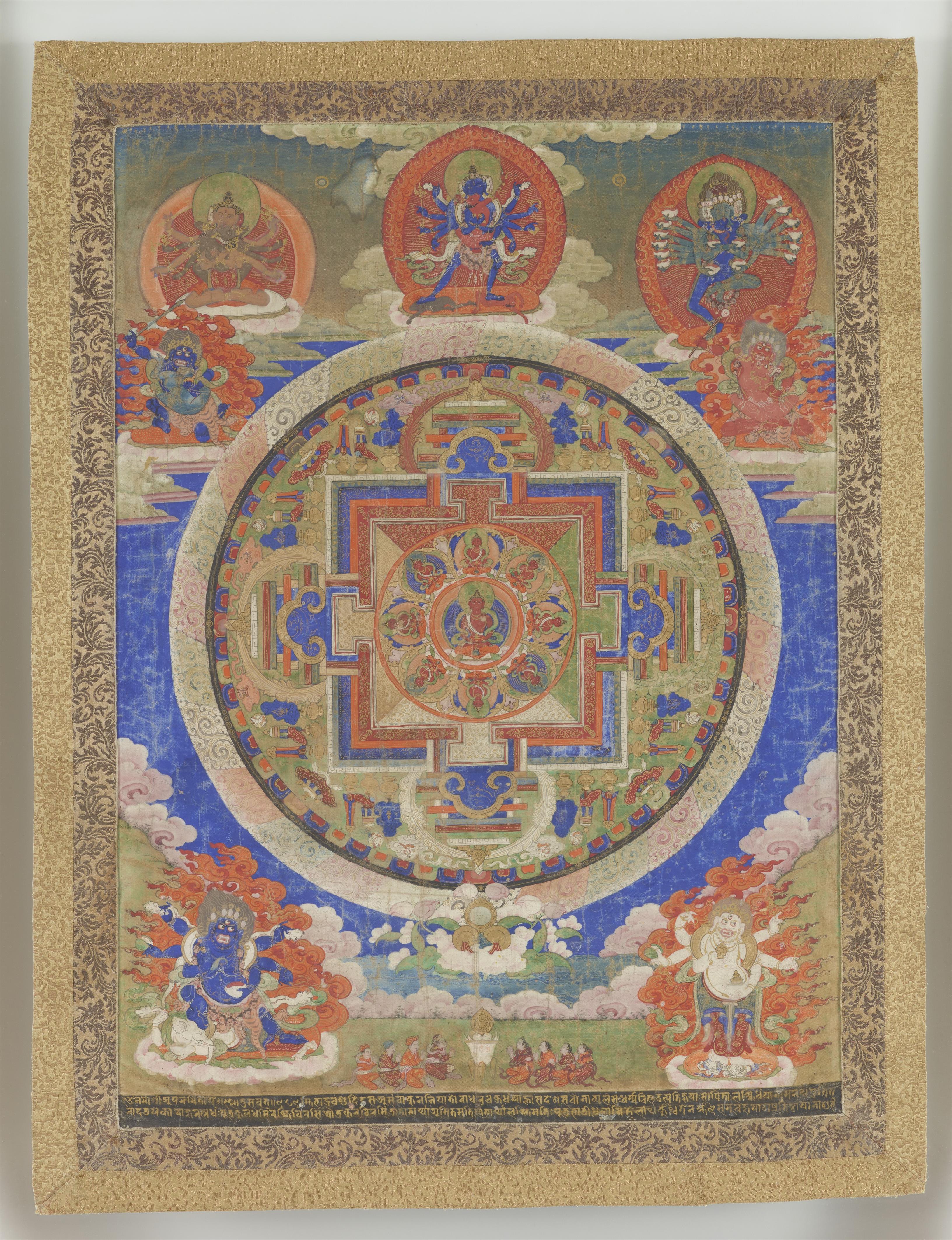 Thangka des Amitayus Mandala. Tibet, 17./18. Jh. - image-2