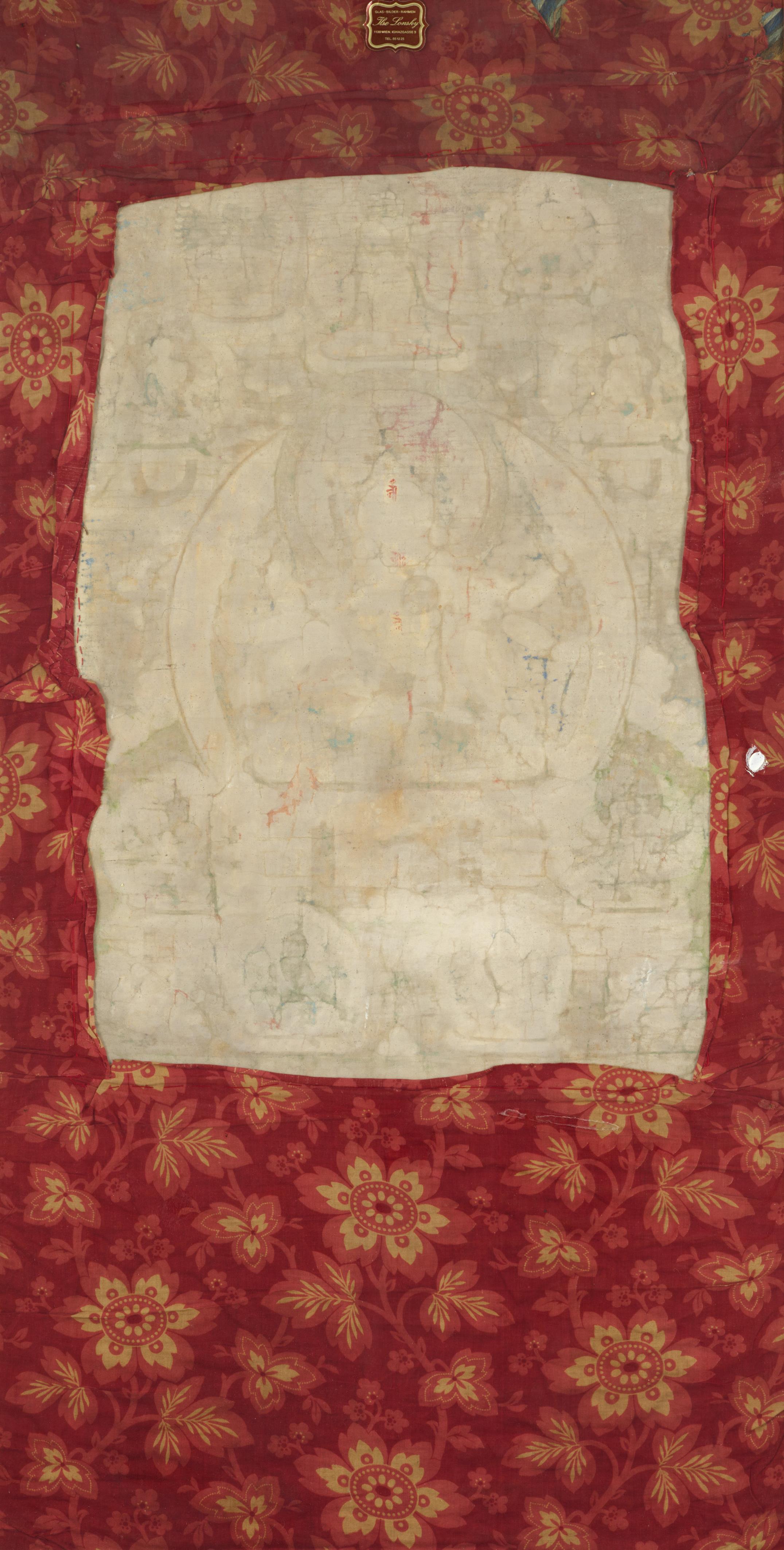 Thangka des Dharmadhatu Vagishvara Manjushri. Tibet, 18. Jh. - image-3