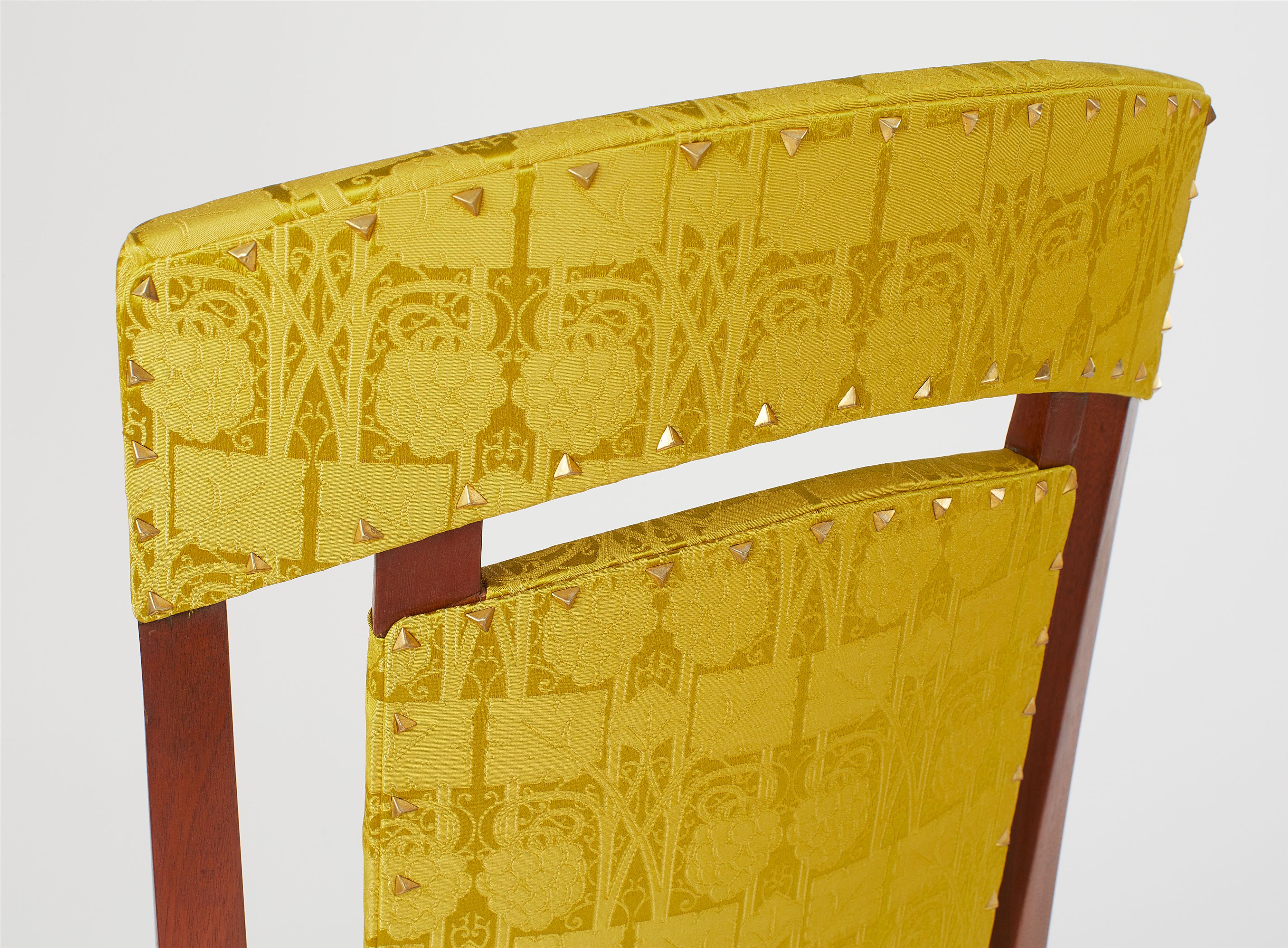 A high-backed chair attributed to Ludwig Paffendorf (1872 - 1949) - image-4