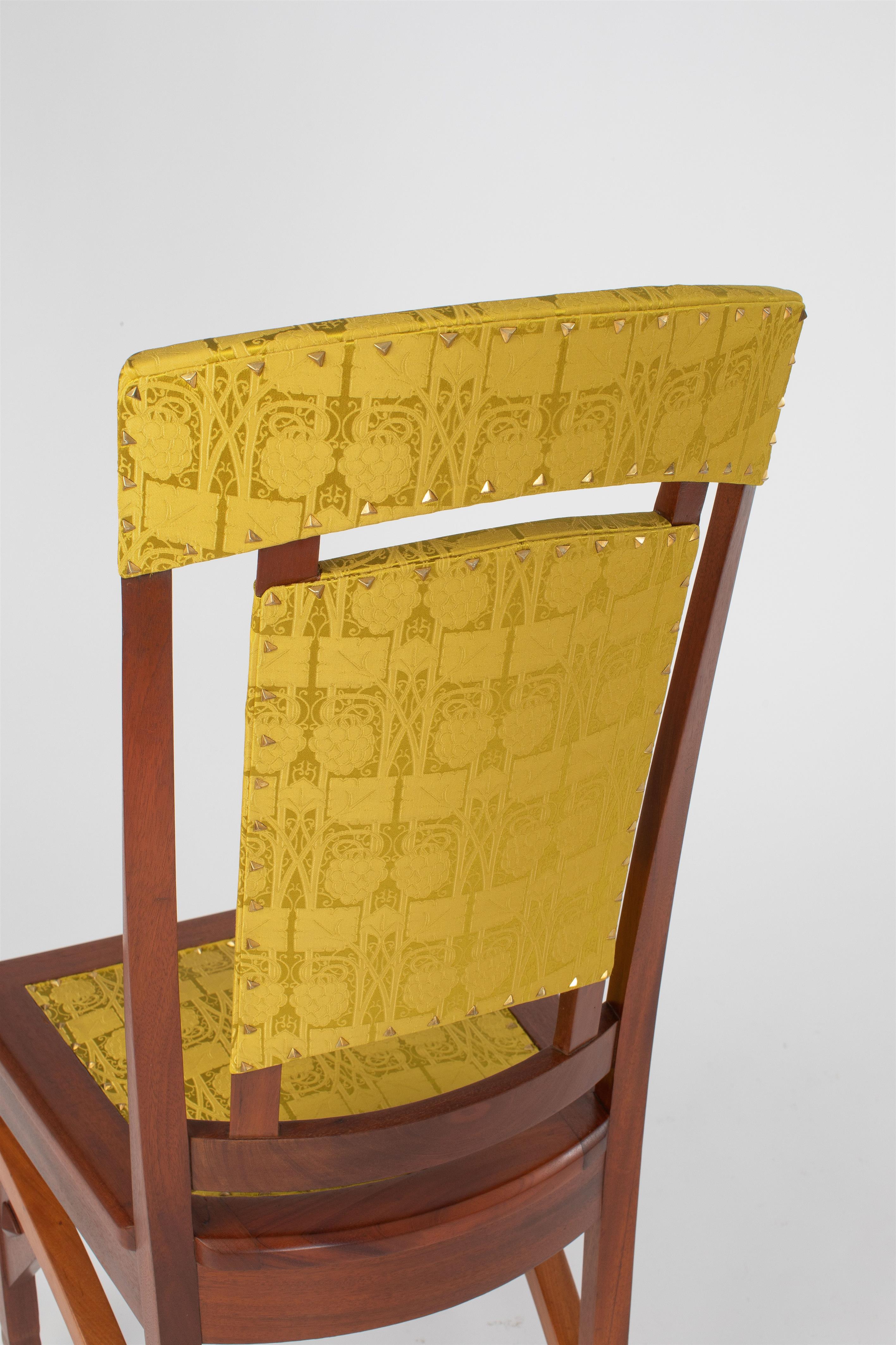 A high-backed chair attributed to Ludwig Paffendorf (1872 - 1949) - image-10