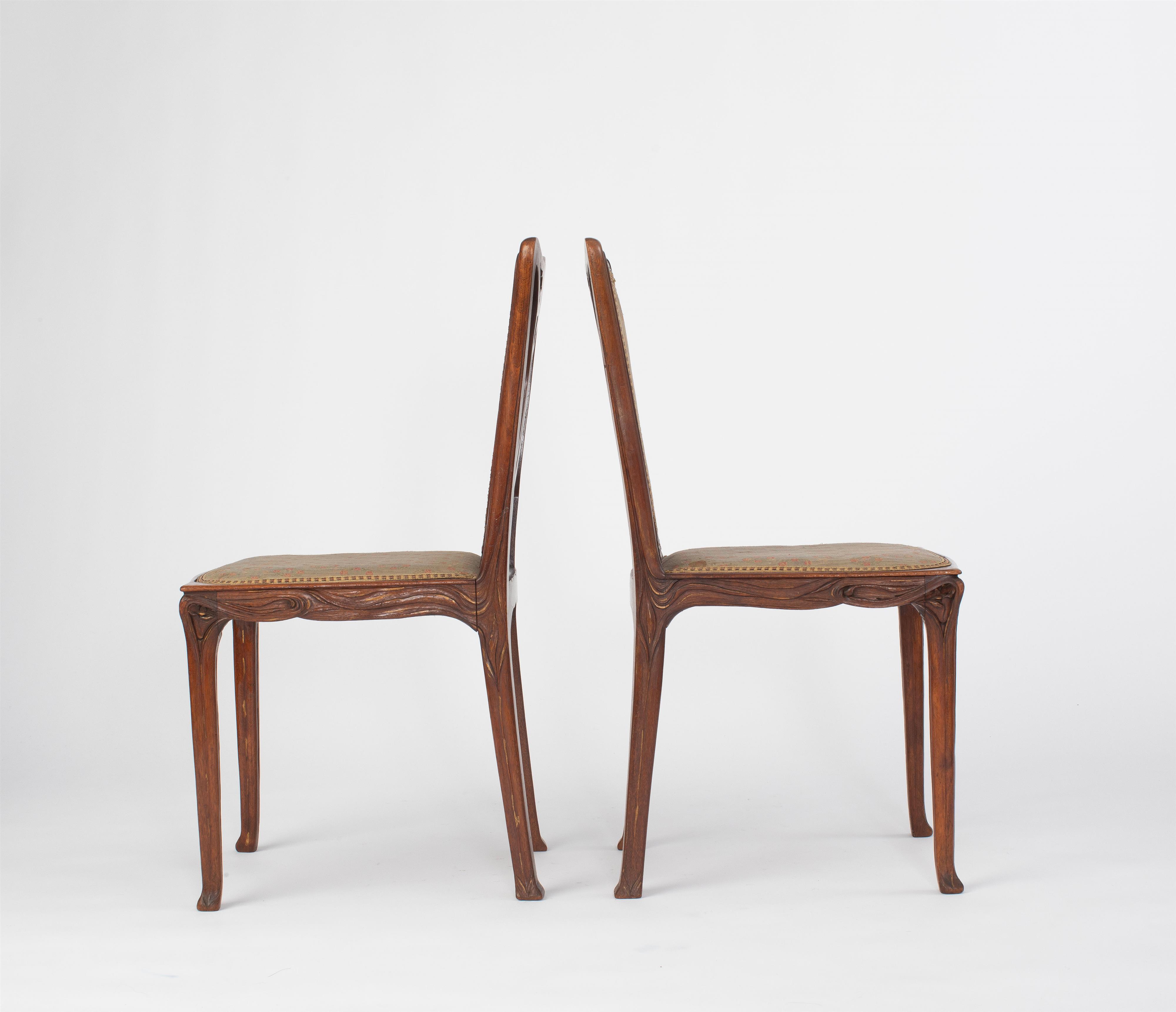Paar Stühle 
von Georges de Feure (1868 - 1943) - image-9