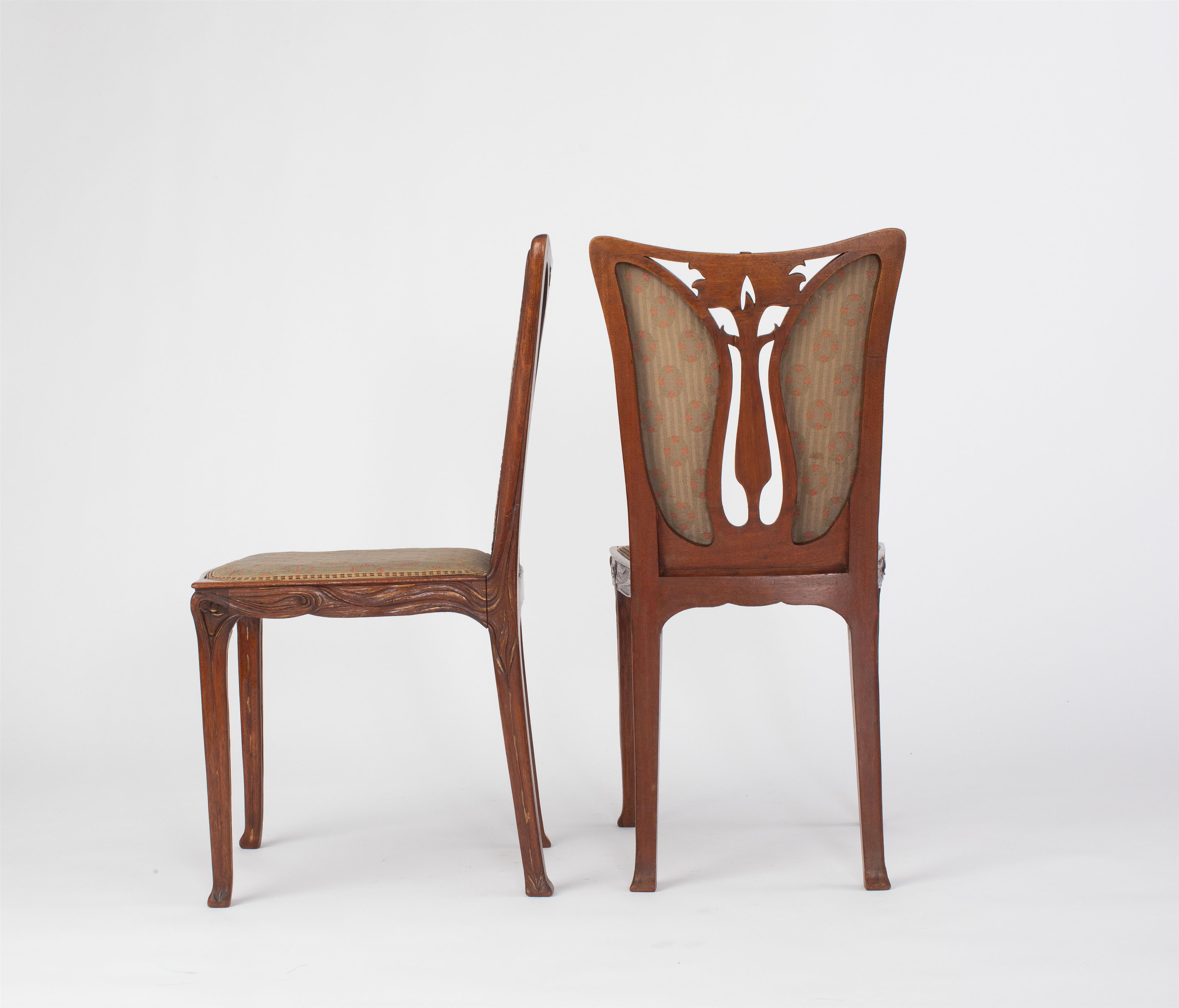 Paar Stühle 
von Georges de Feure (1868 - 1943) - image-10