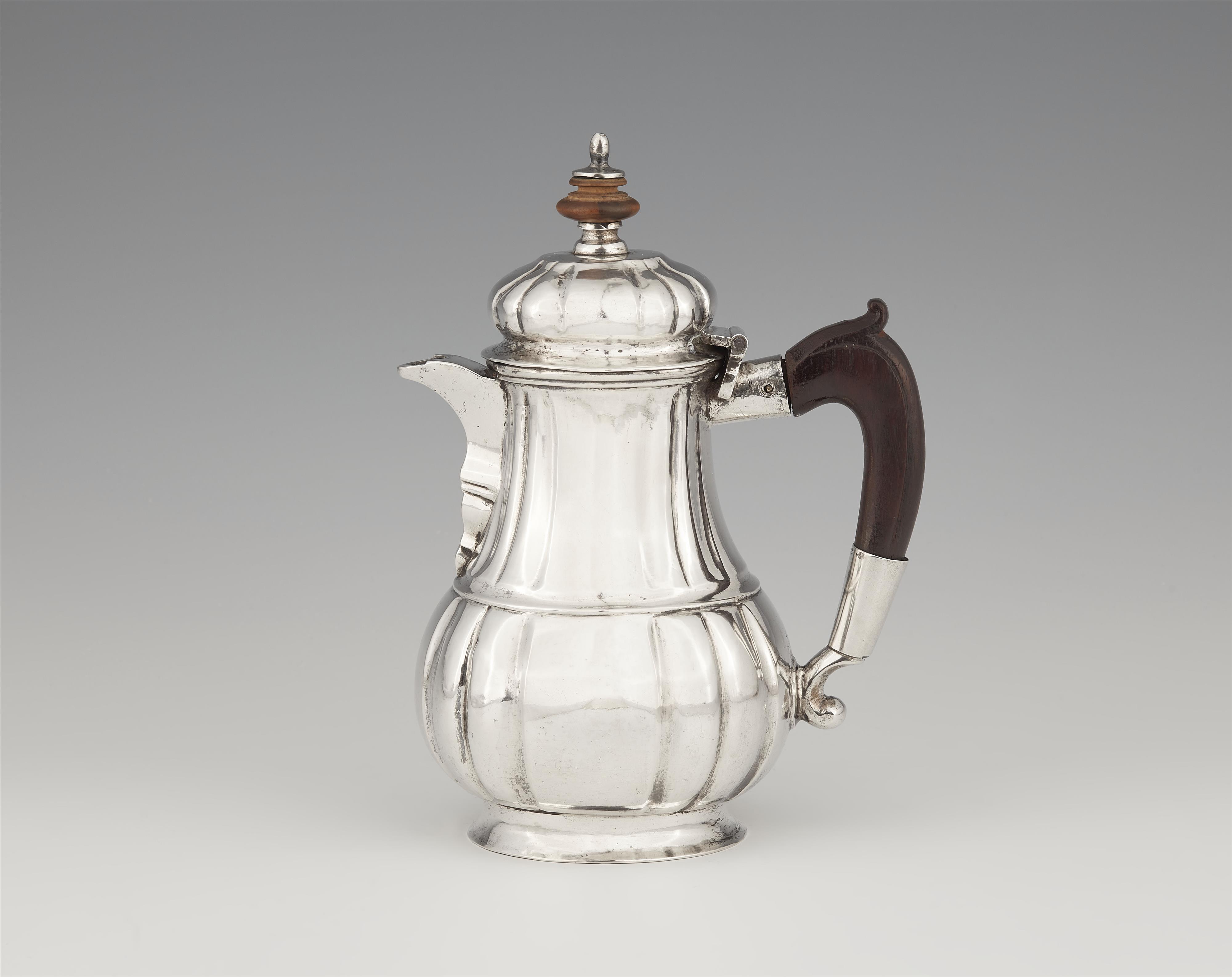 A small Berlin Baroque silver ewer - image-1