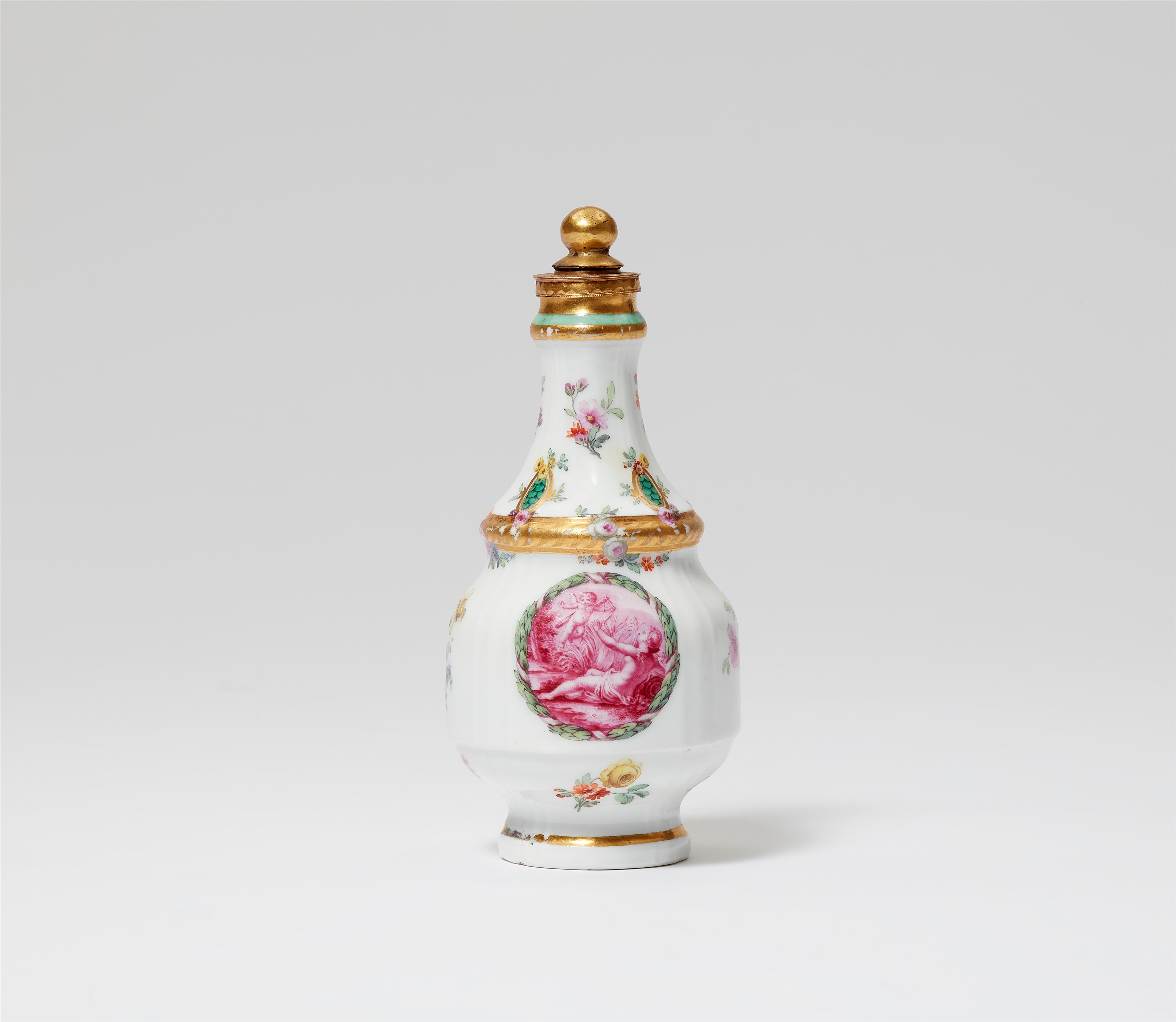 A Berlin KPM porcelain bottle from a royal toilette service - image-1