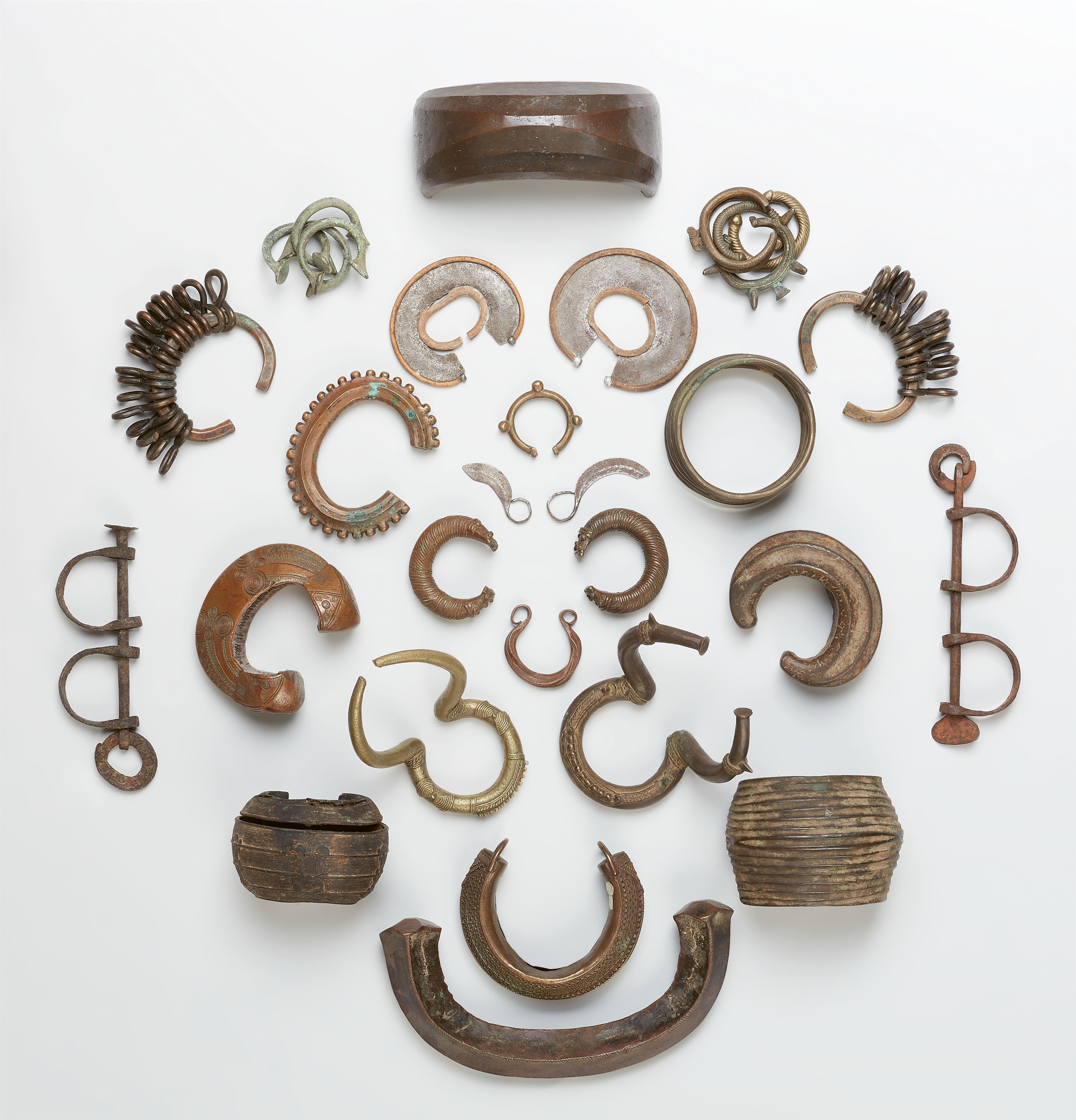 NINETY-THREE AFRICAN METAL ARTEFACTS - image-1