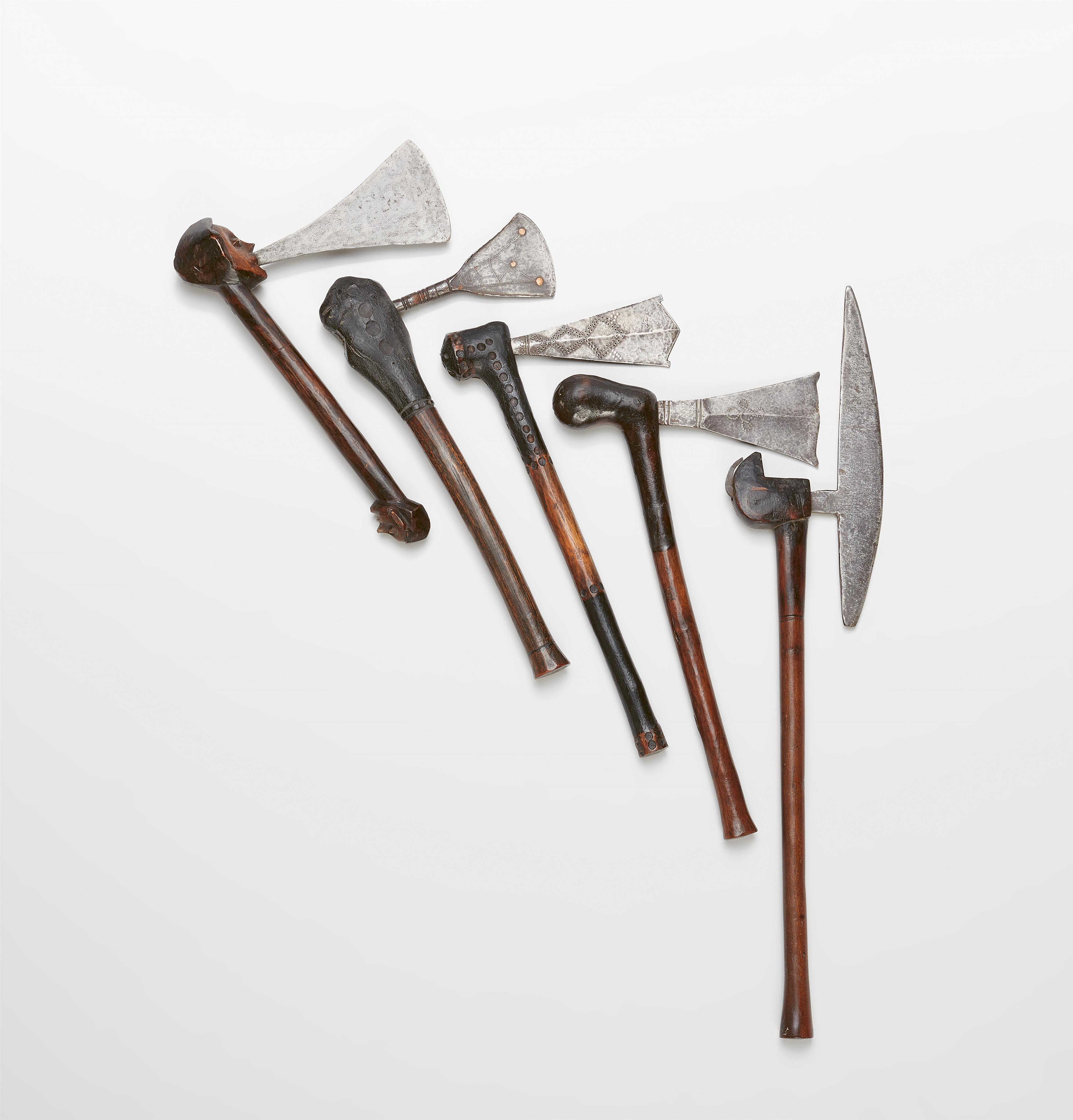 FIVE AFRICAN AXES - image-1
