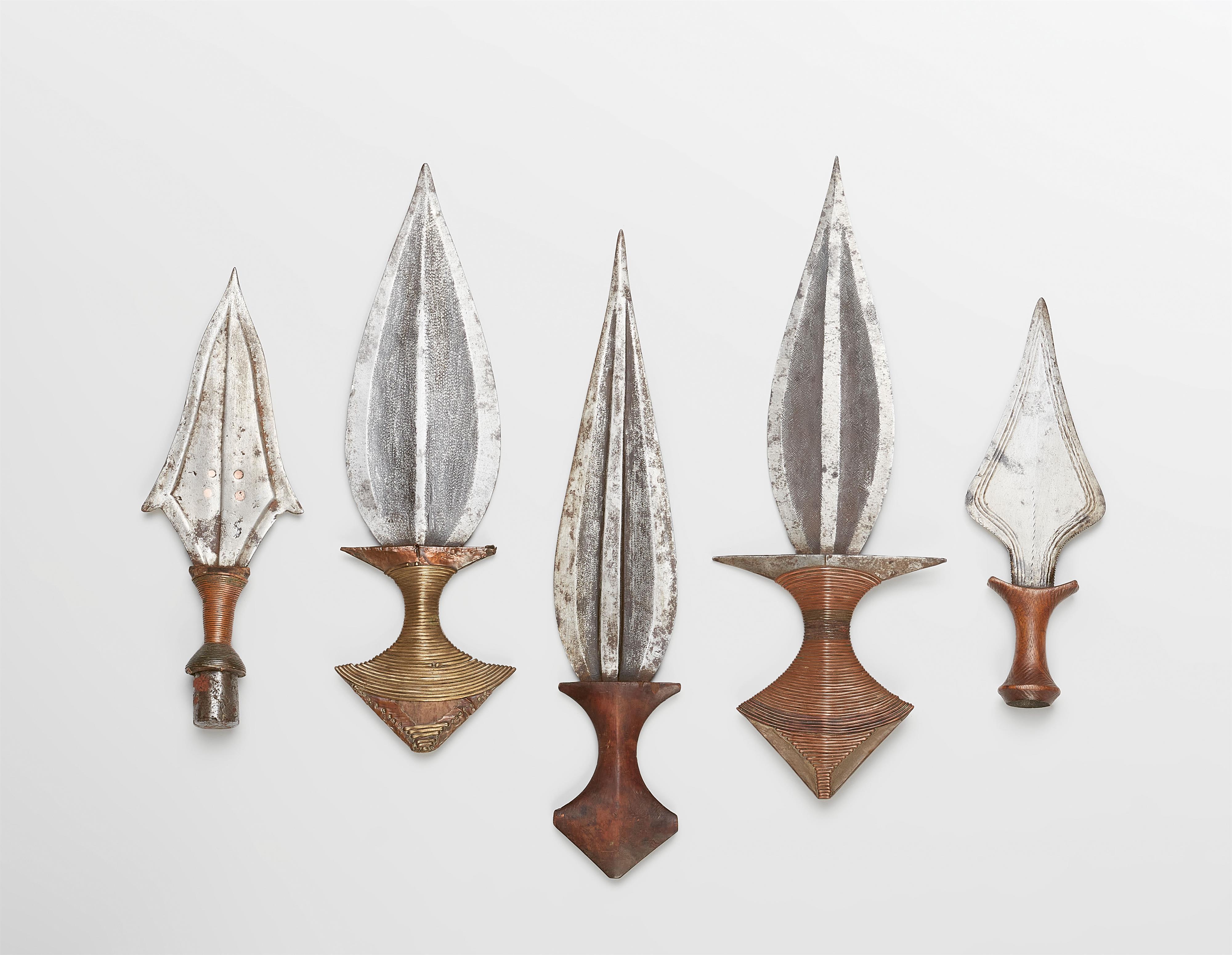 FIVE CONGO KNIVES - image-1