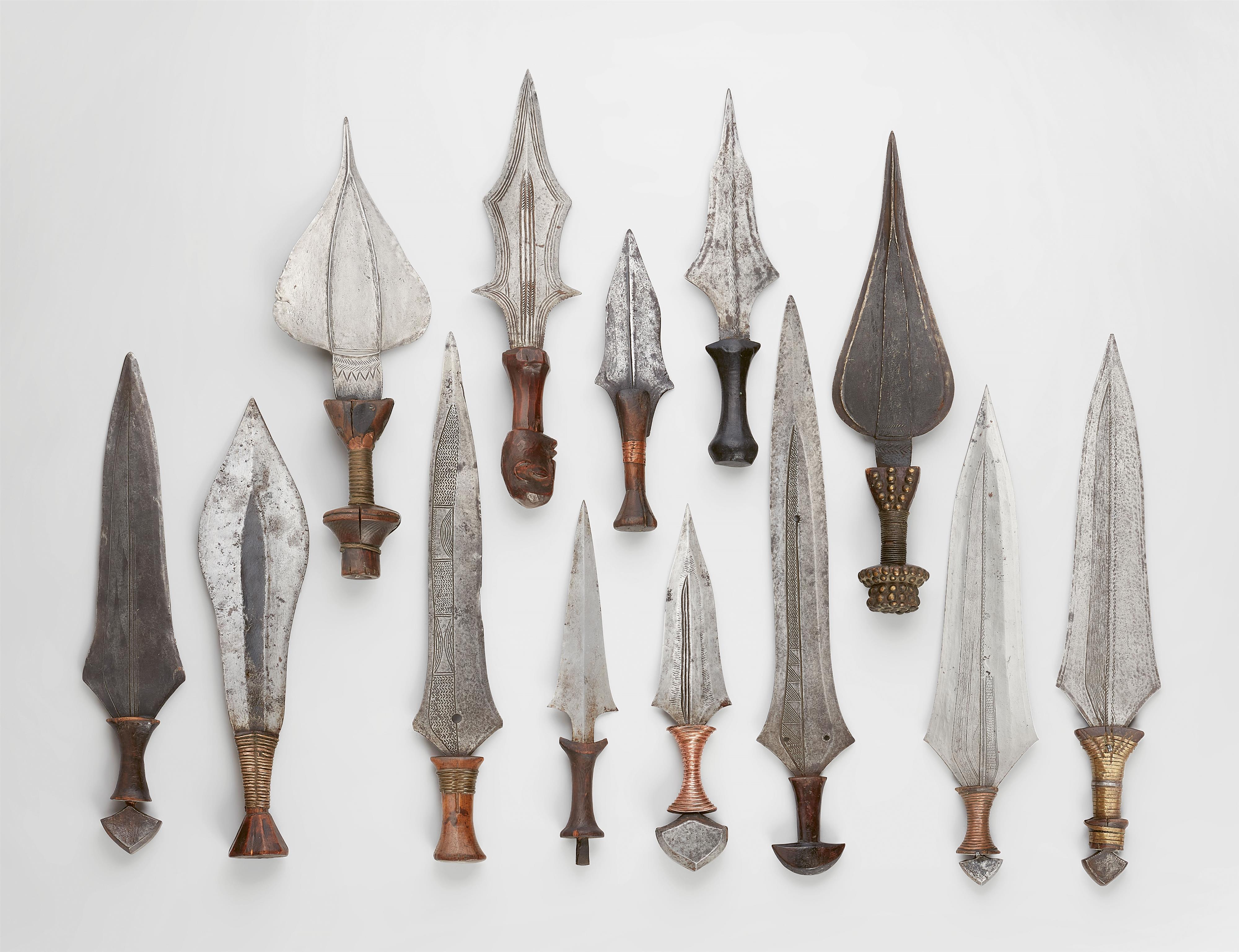 THIRTEEN CONGO KNIVES - image-1