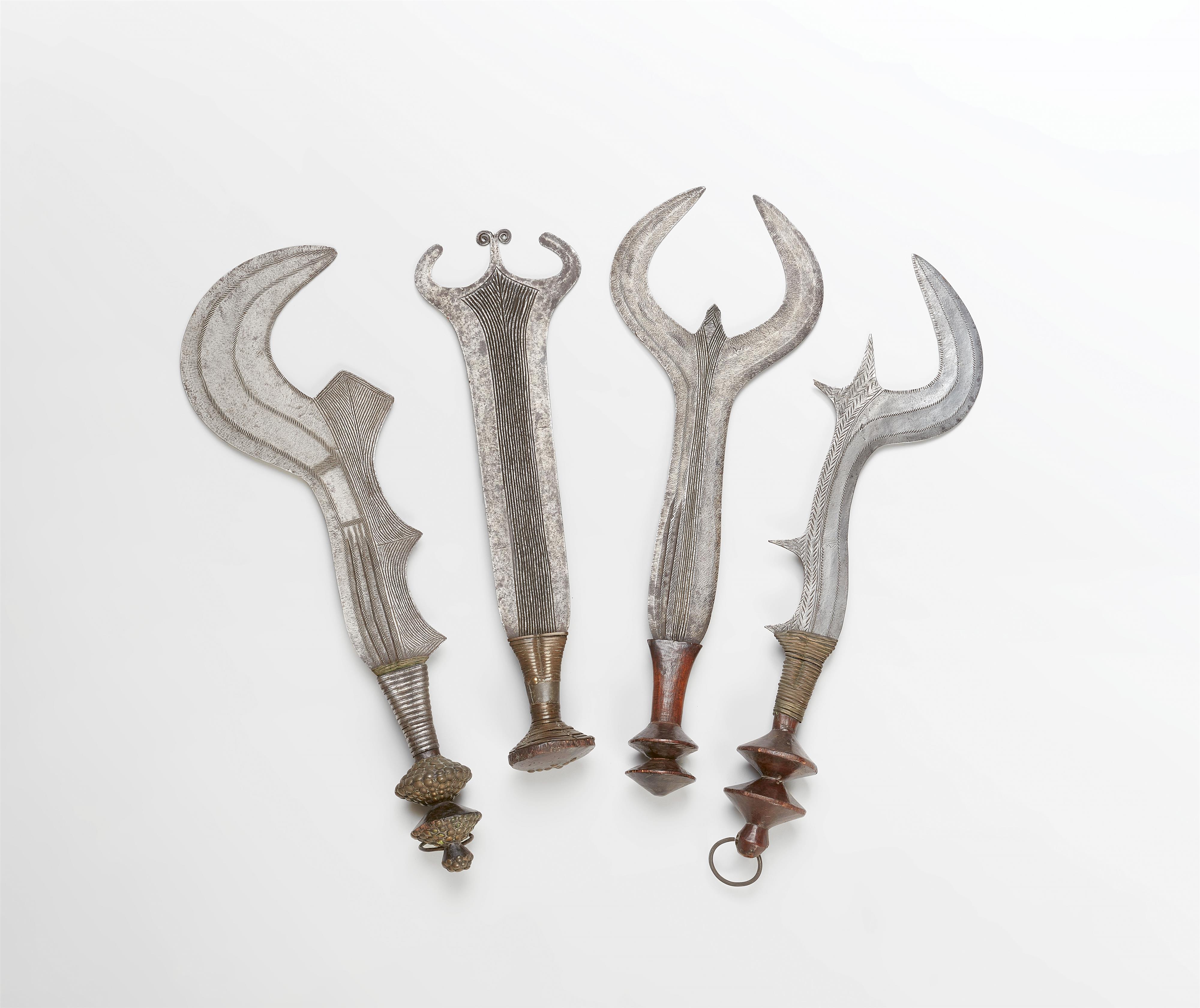 FOUR CONGO KNIVES 
Ngombe and Teke - image-1