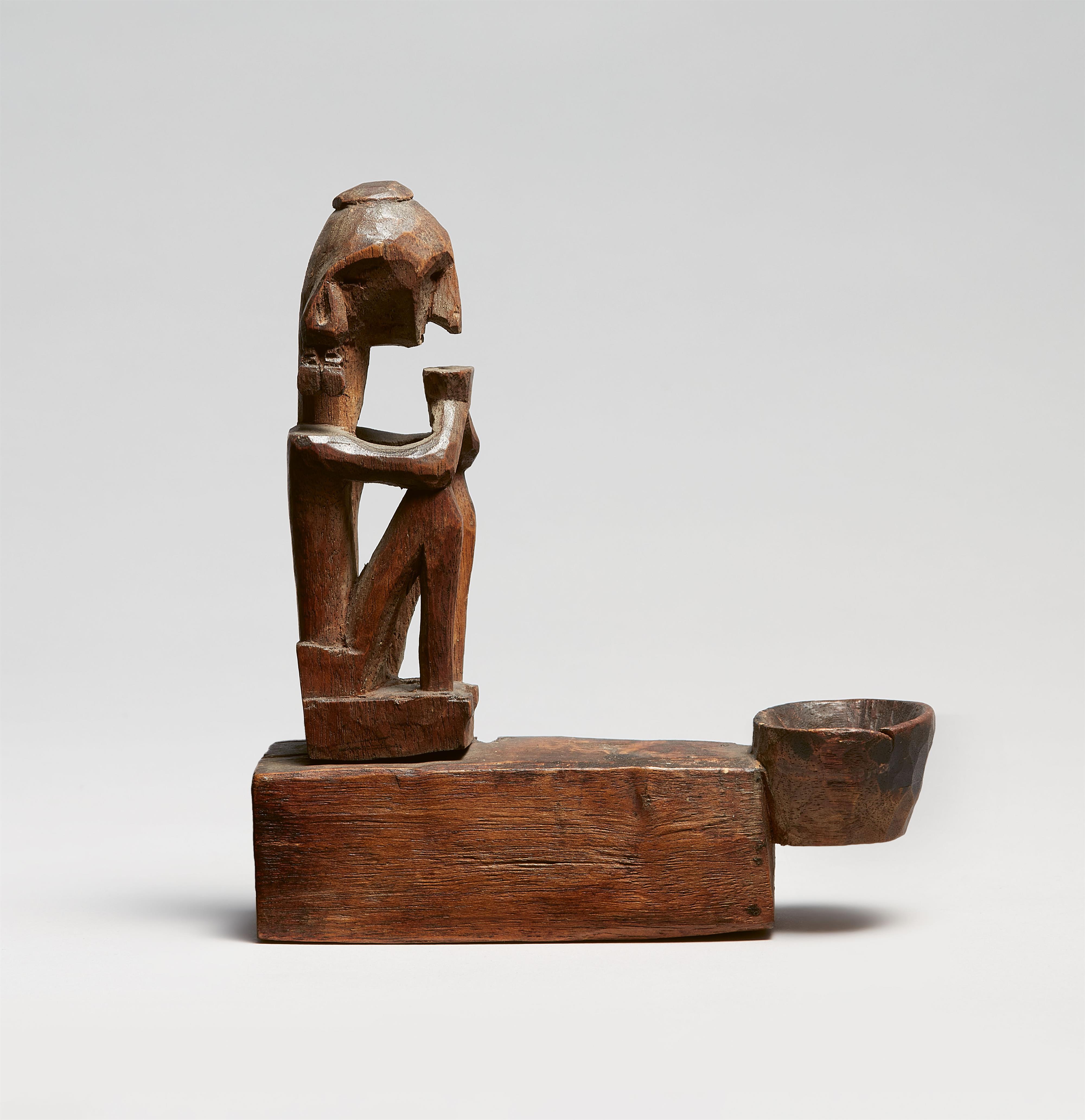 MOLUCCAS FIGURE WITH BOWL - image-1