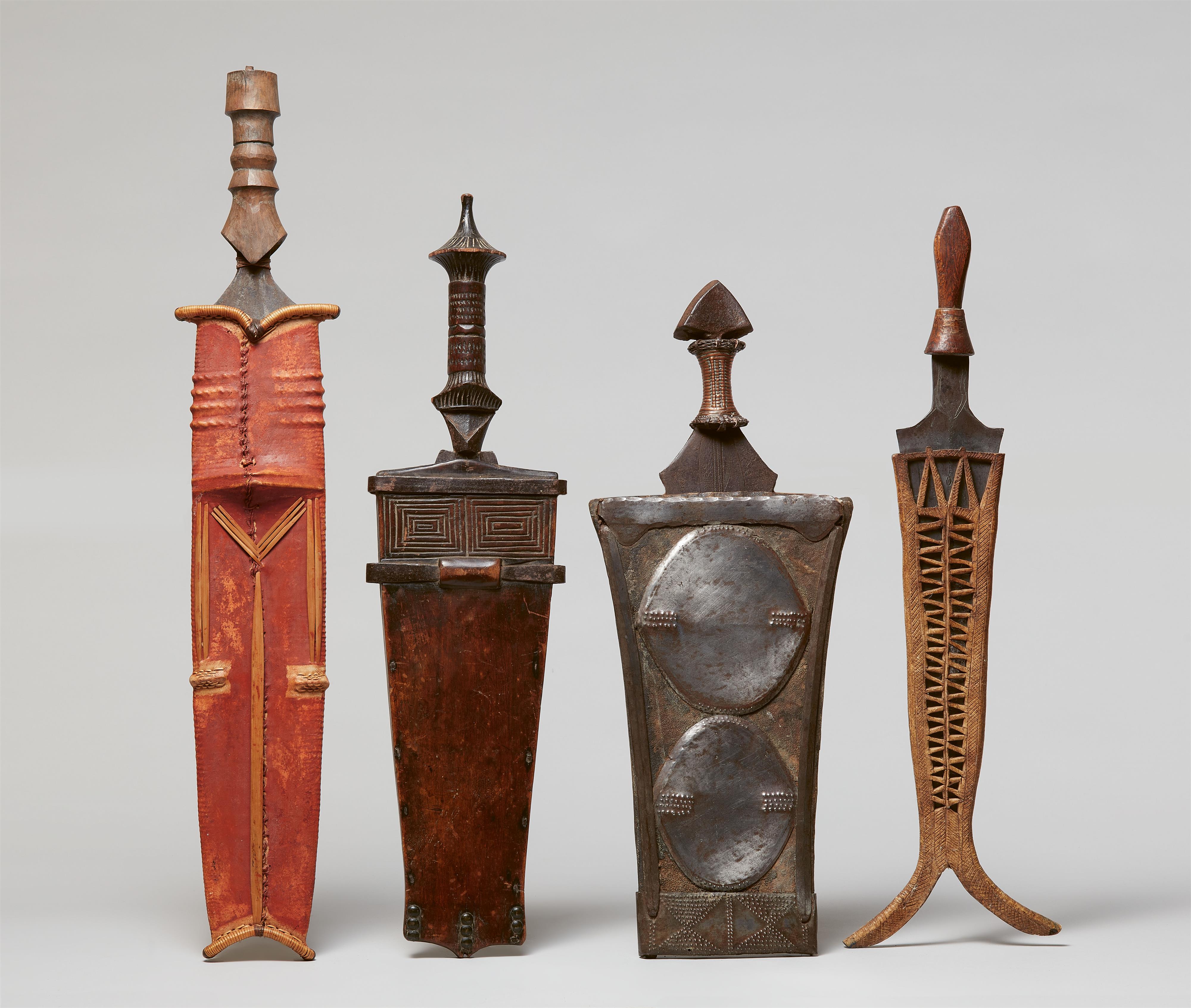 FOUR AFRICAN KNIVES - image-1