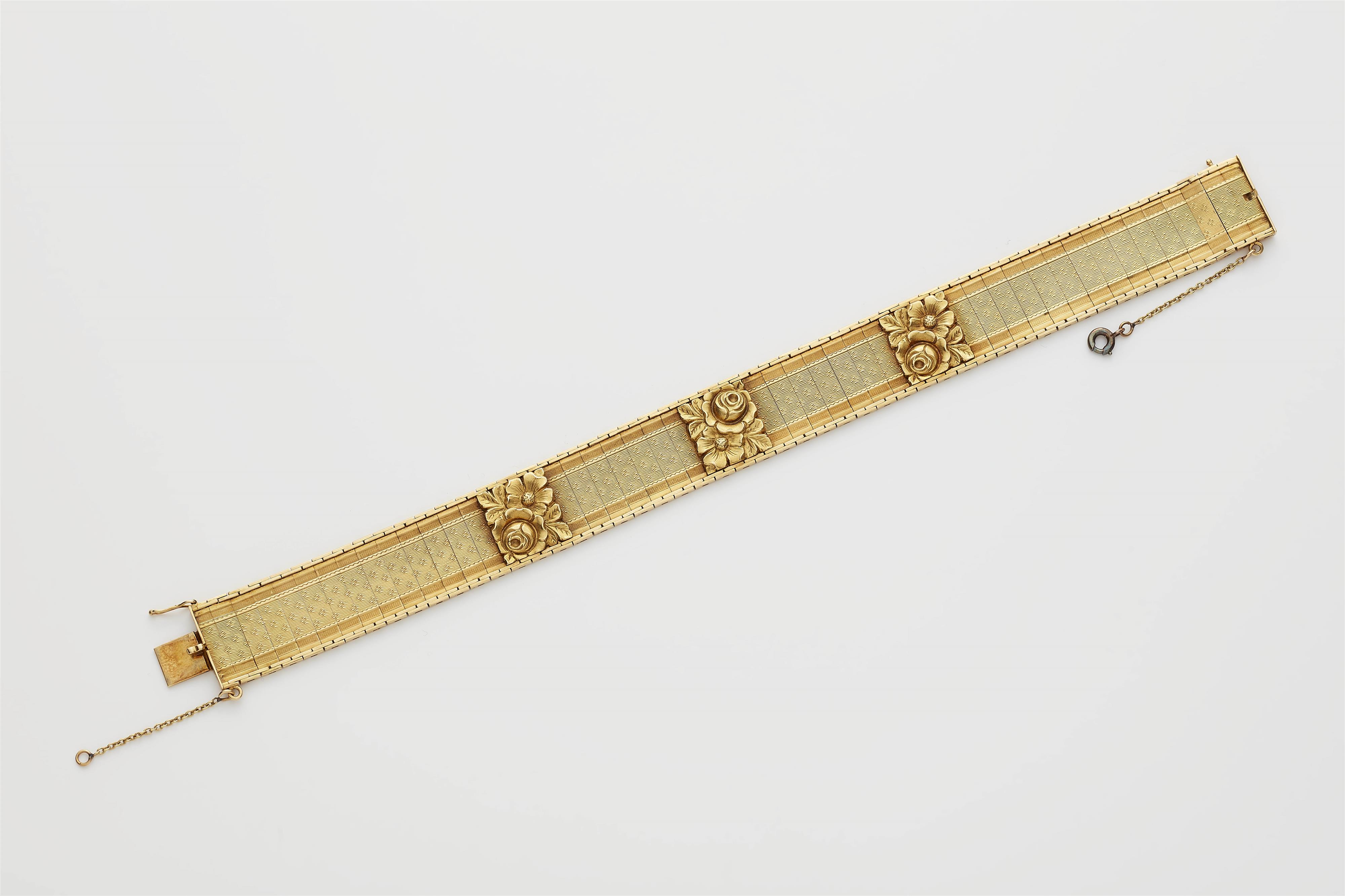 A Victorian 18k gold bracelet. - image-1