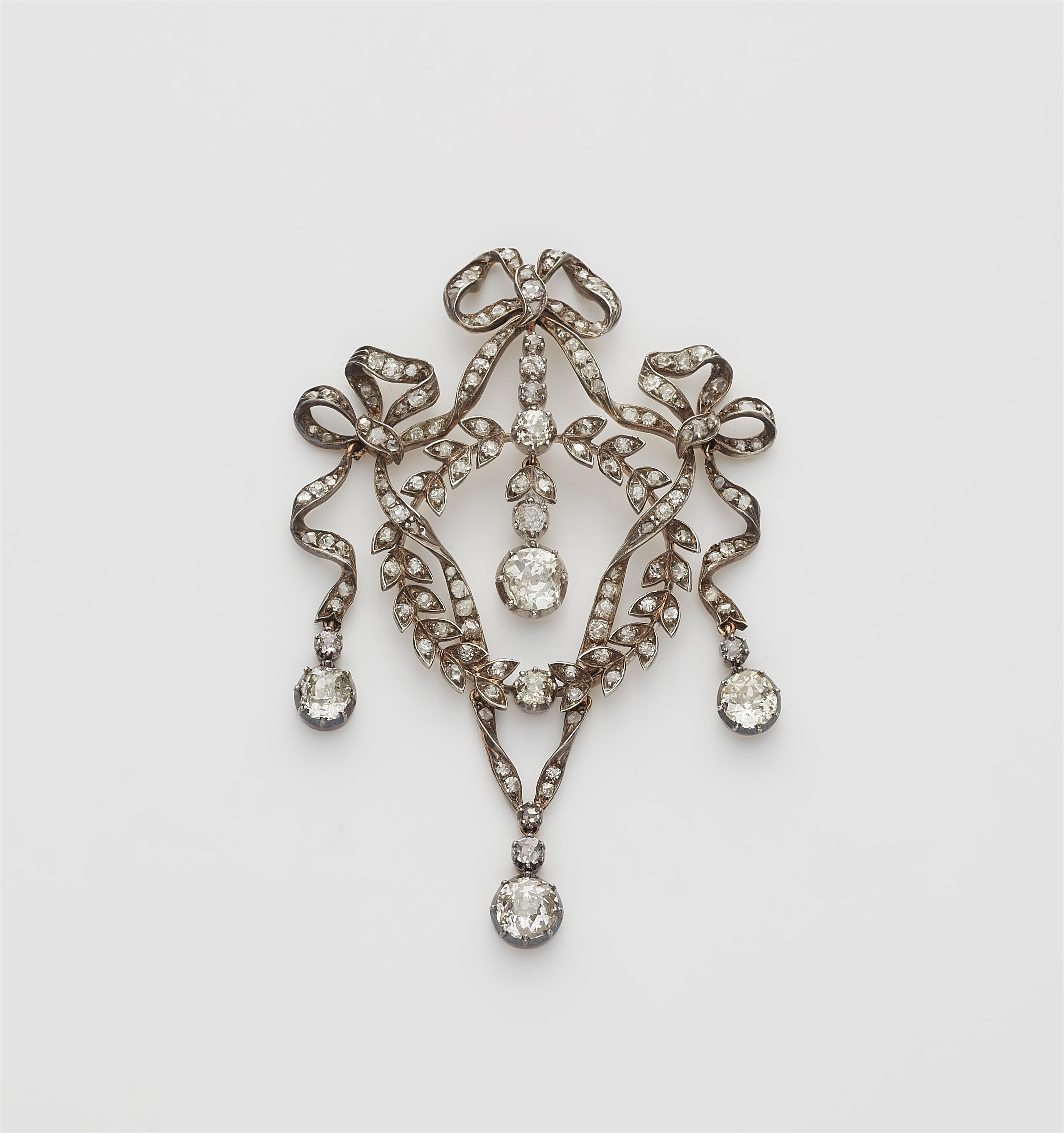 Edwardian Anhänger mit Diamanten - image-1