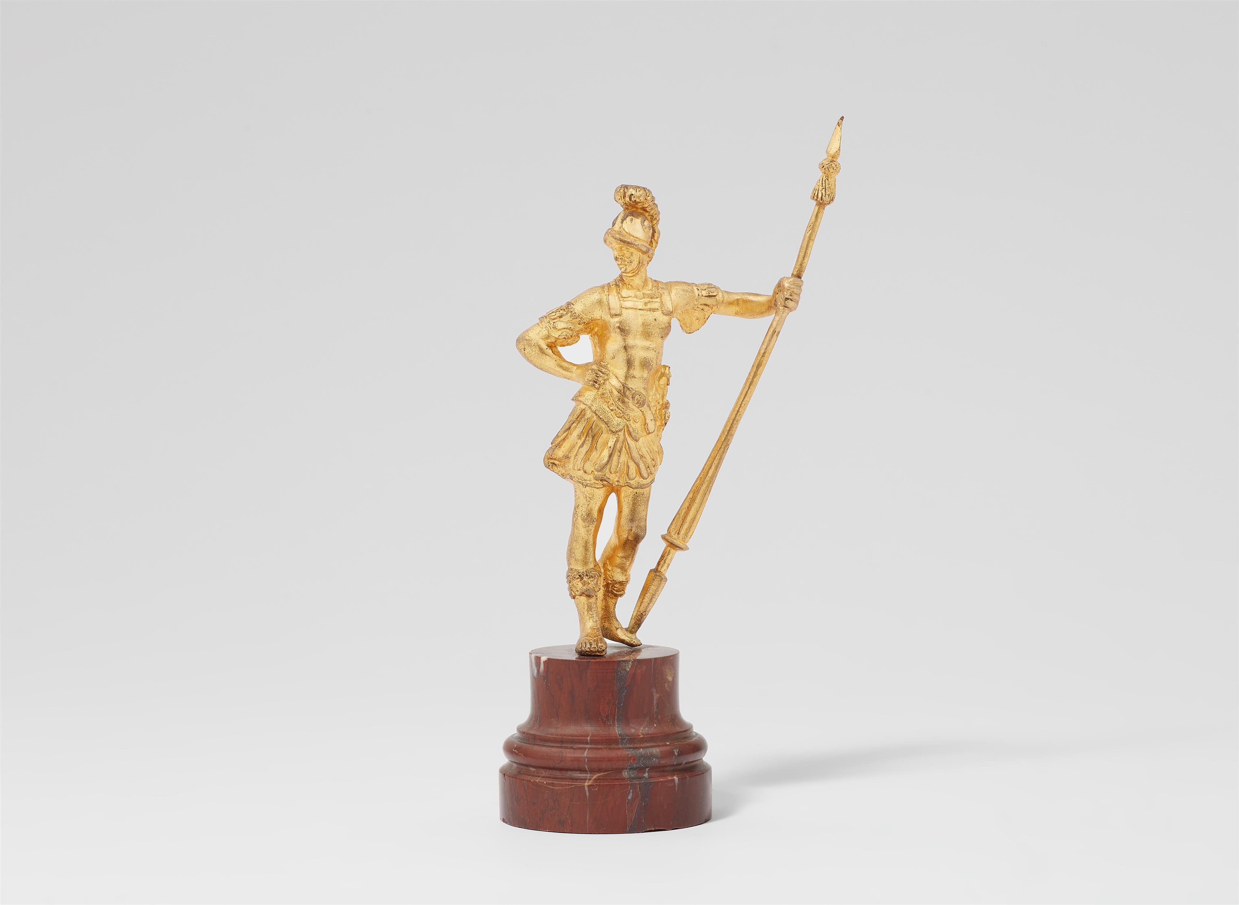 A standing ormolu figure of the god Mars - image-1