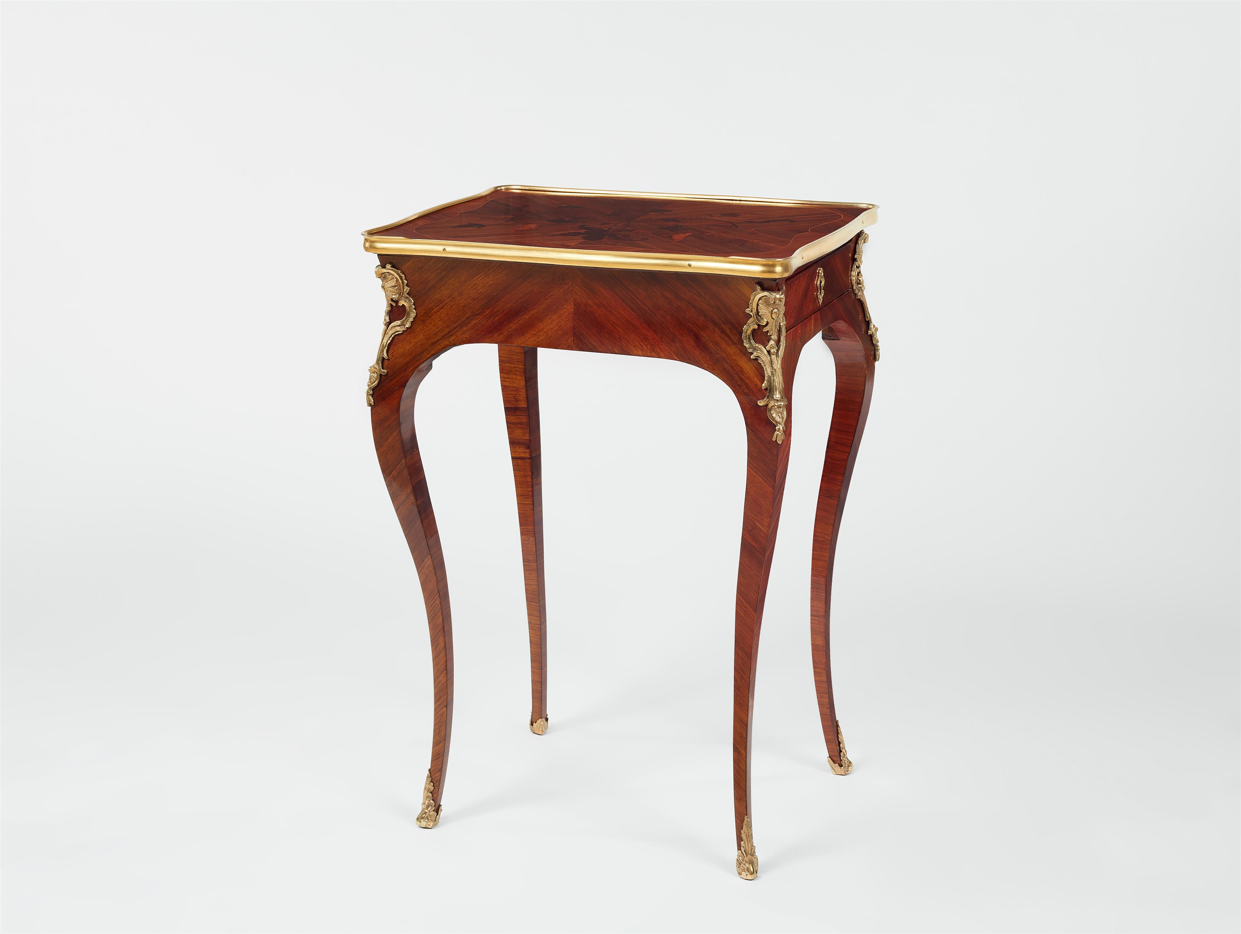 From the Palais des Tuileries:
A Louis XV table by Brice Péridiez - image-1