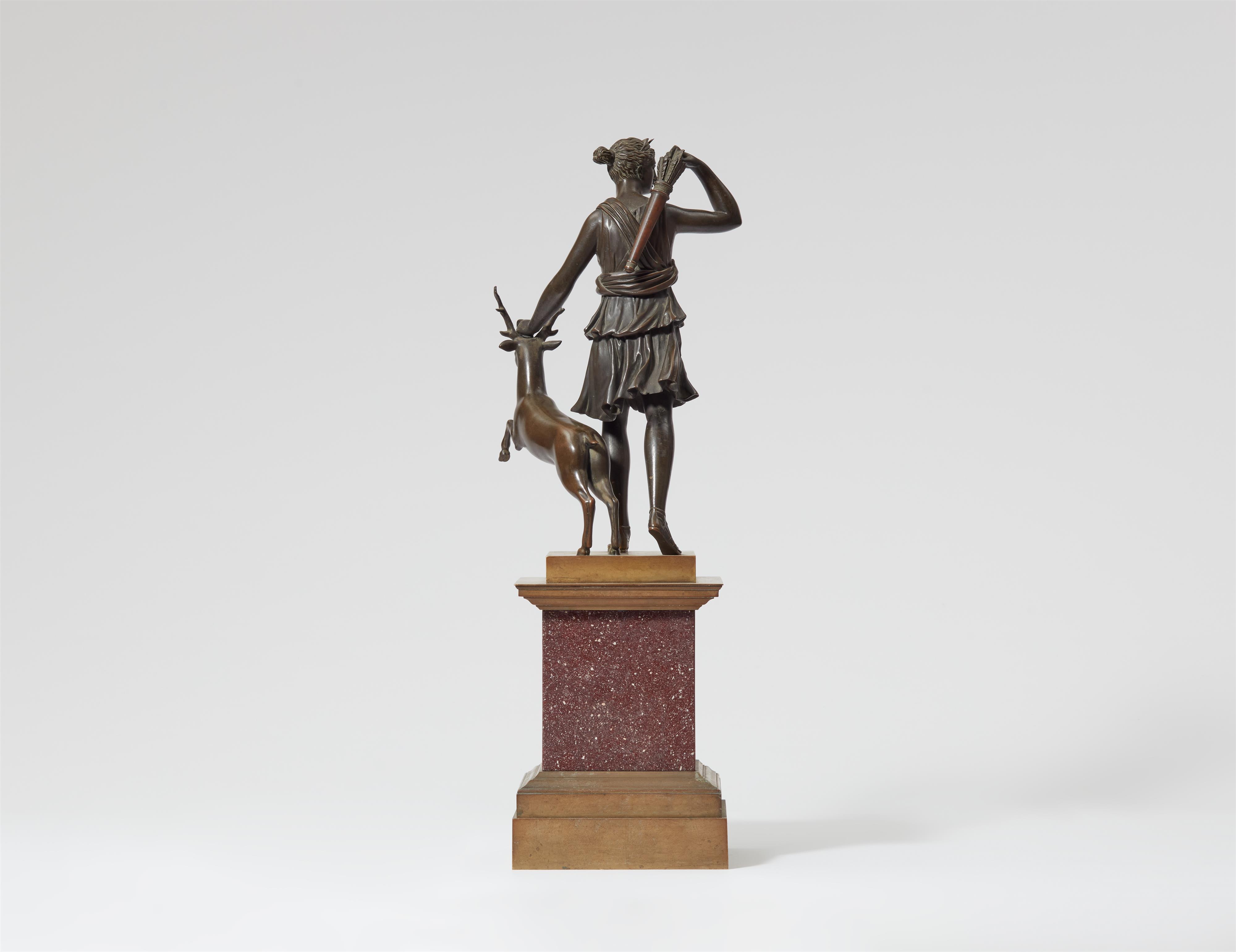 A cast bronze figure of the Diana of Versailles - image-2