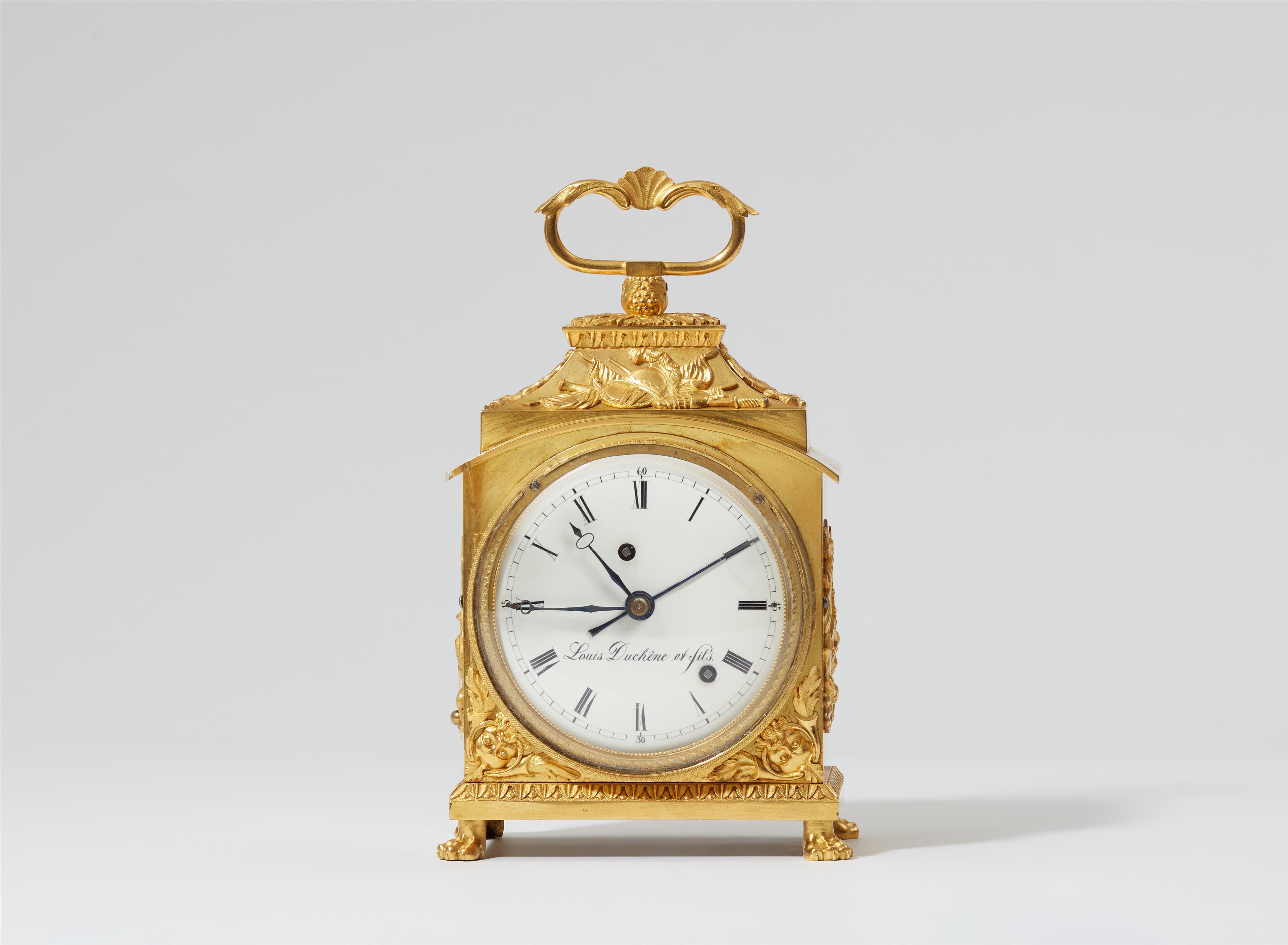 An officer's clock by Louis Duchêne et fils - image-1