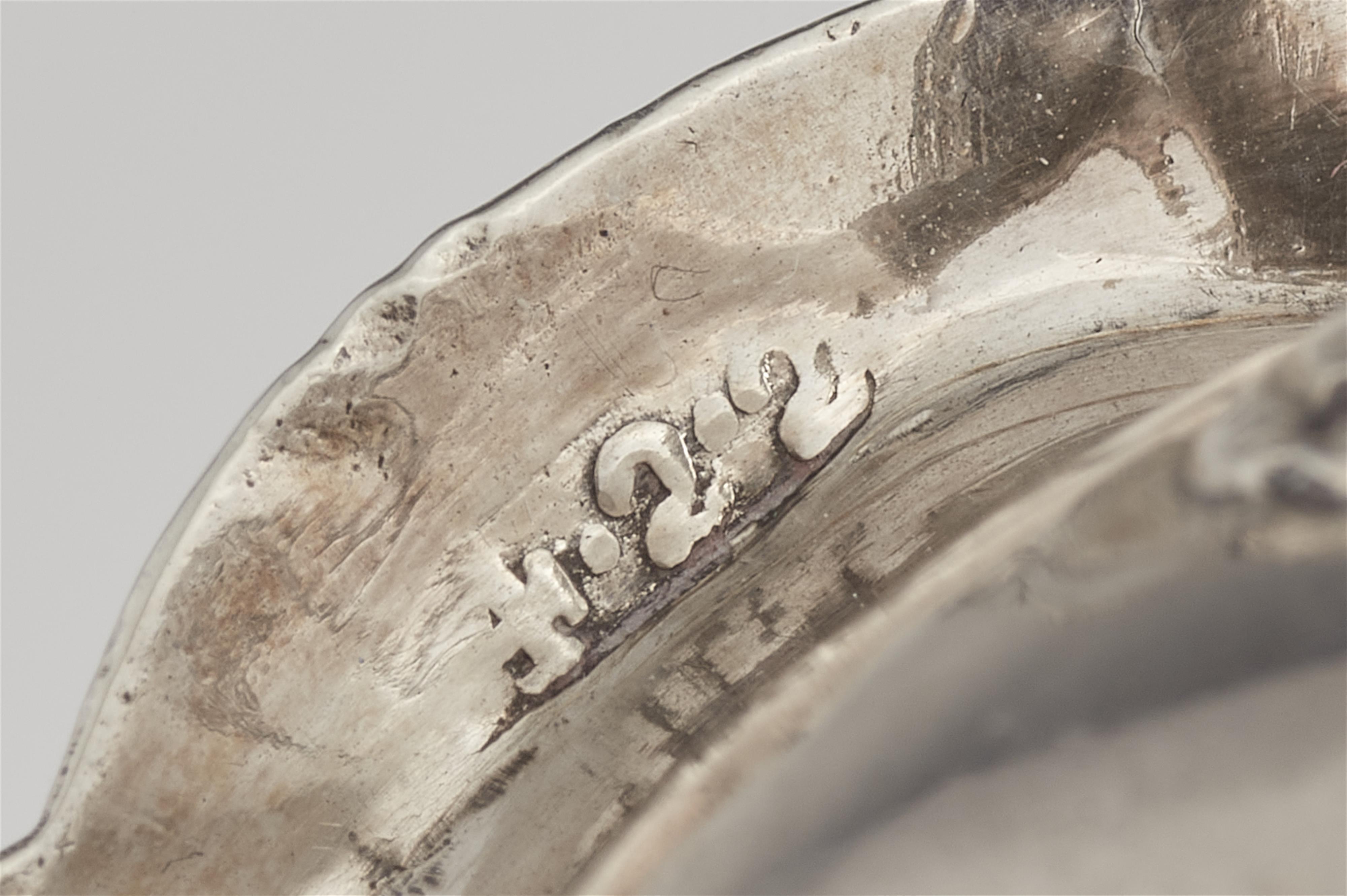 An Augsburg silver flask funnel - image-2