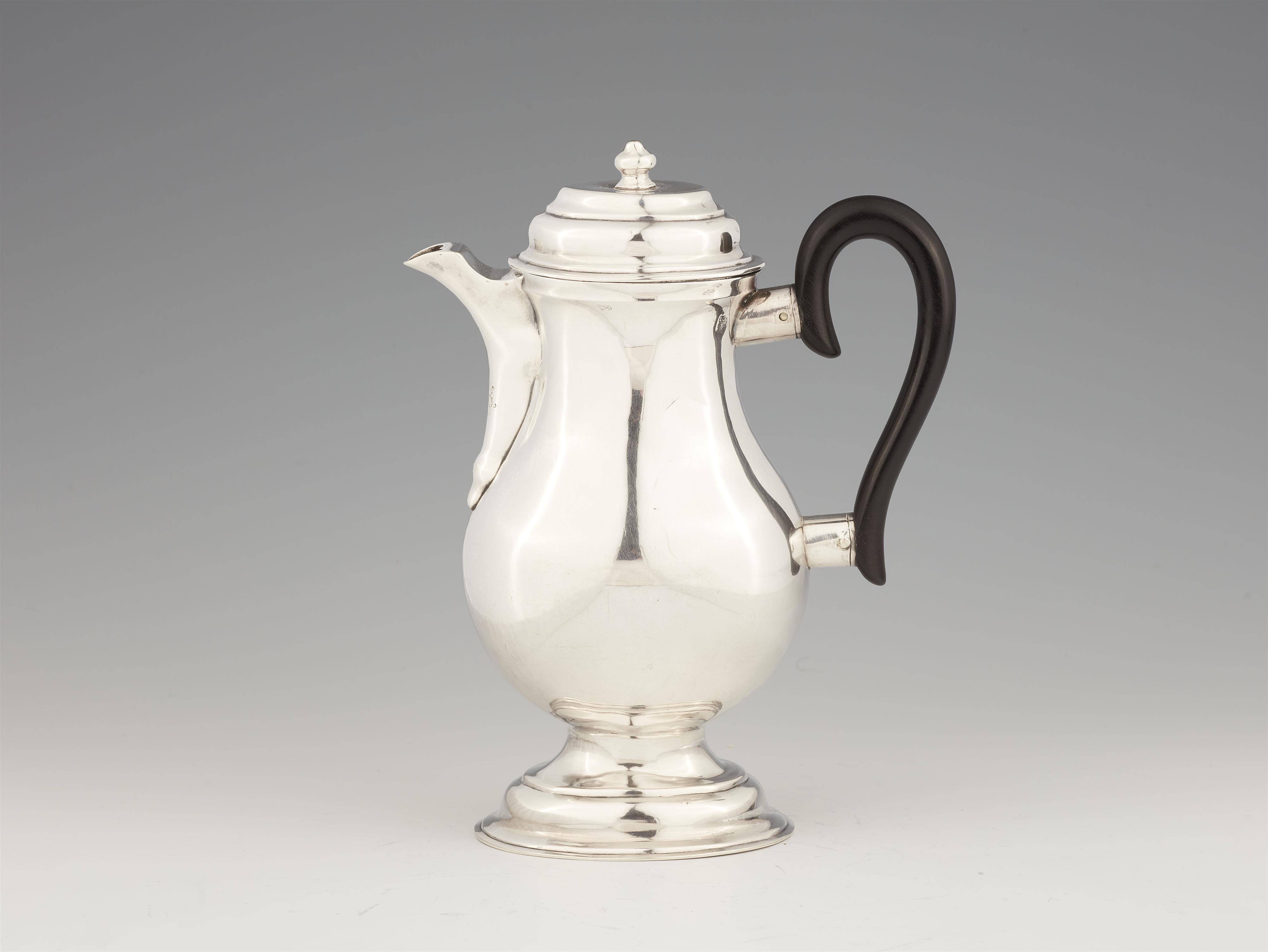 A Hungarian silver coffee pot - image-1