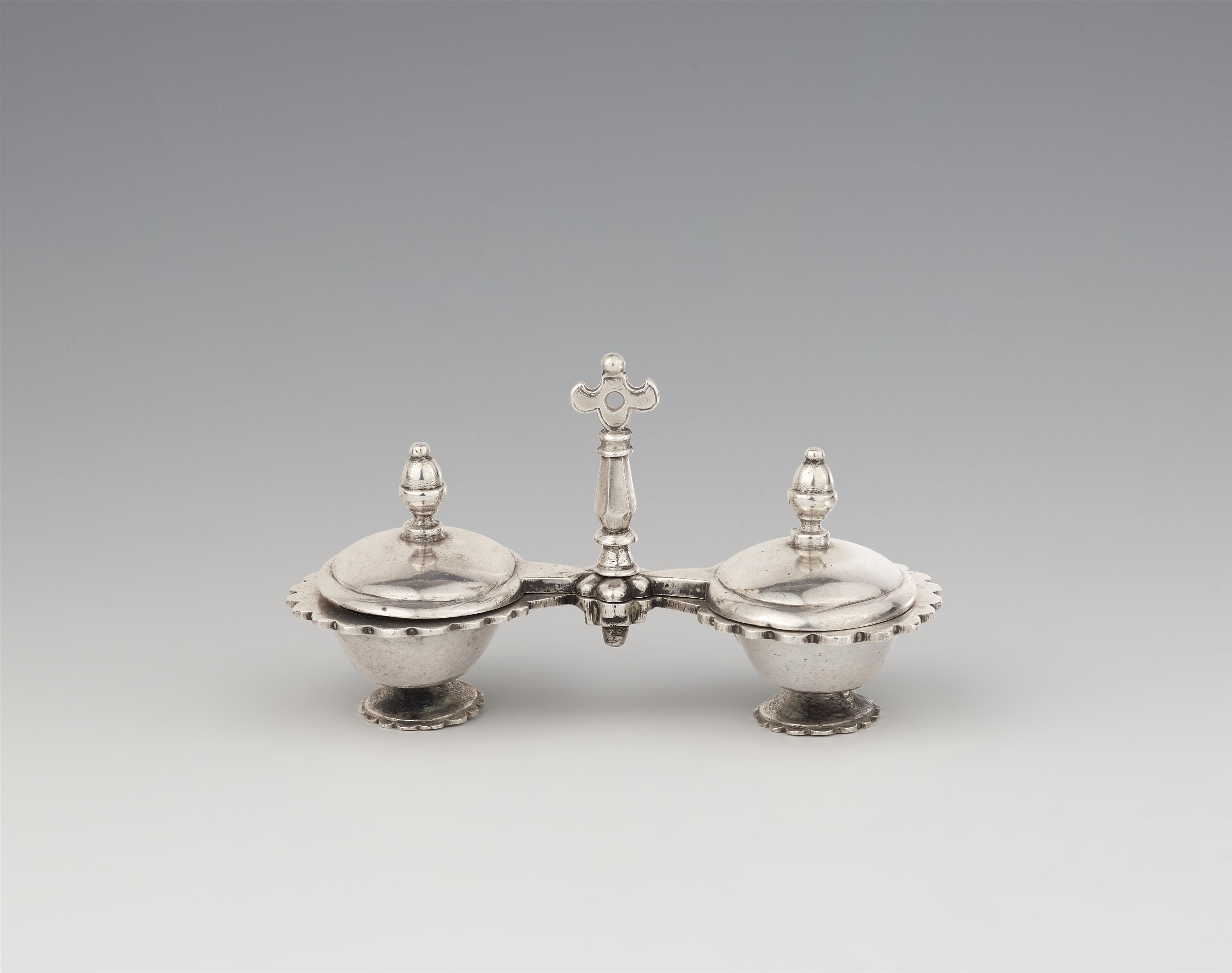 A Baroque silver screw-mounted vessel - image-1