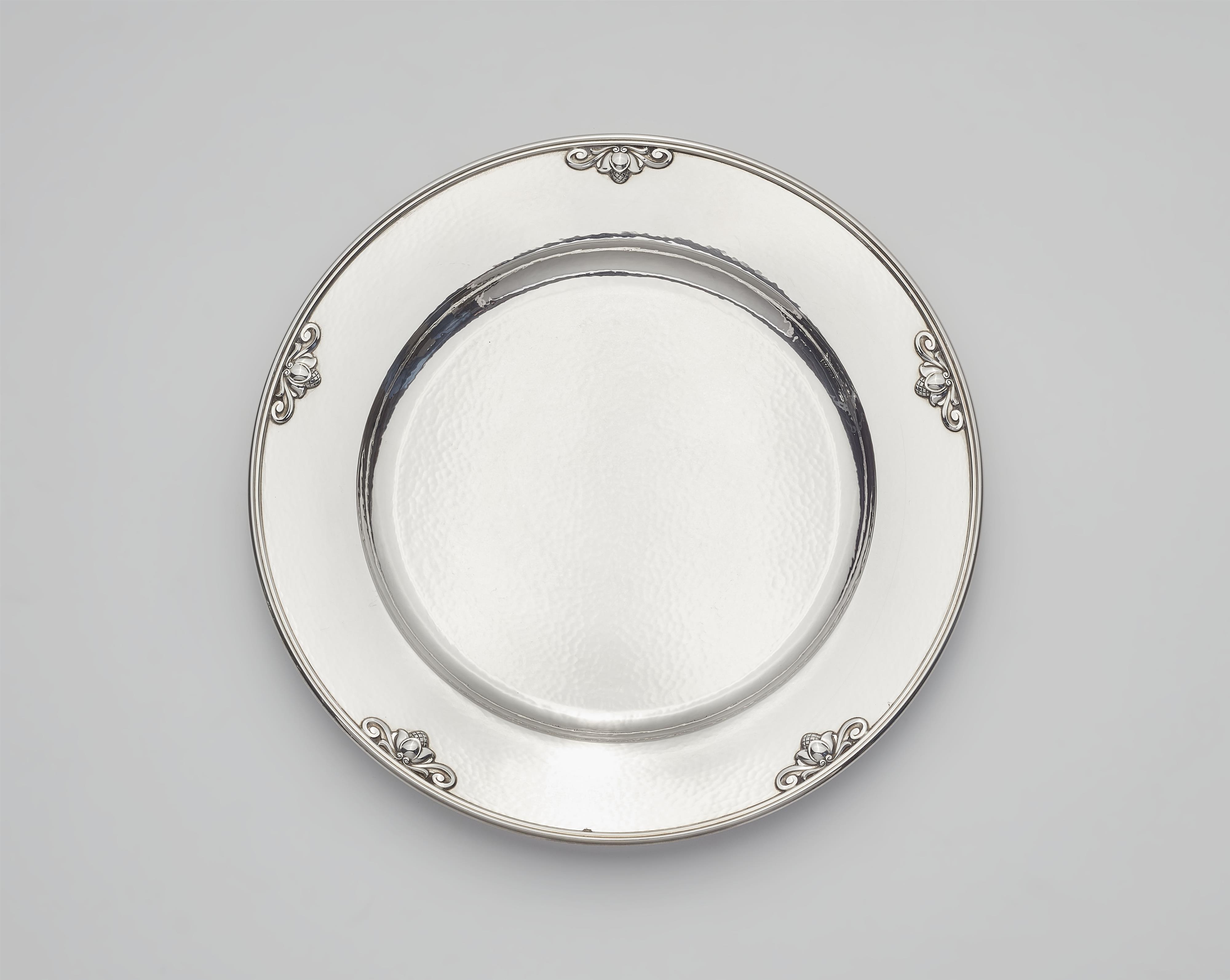 A Copenhagen silver plate, model no. 642 A - image-1