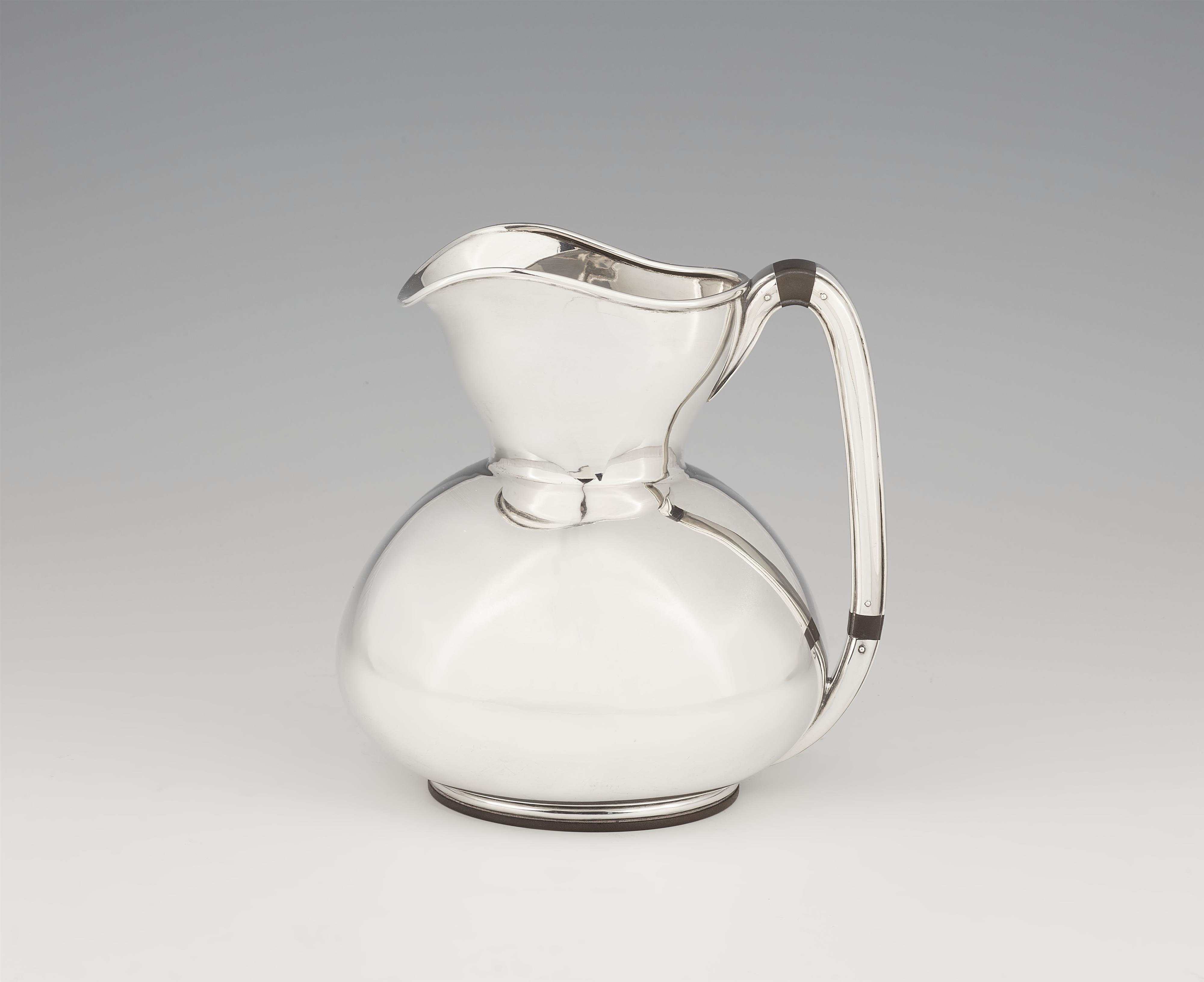 A rare Svend Weihrauch Aarhus silver water jug - image-1