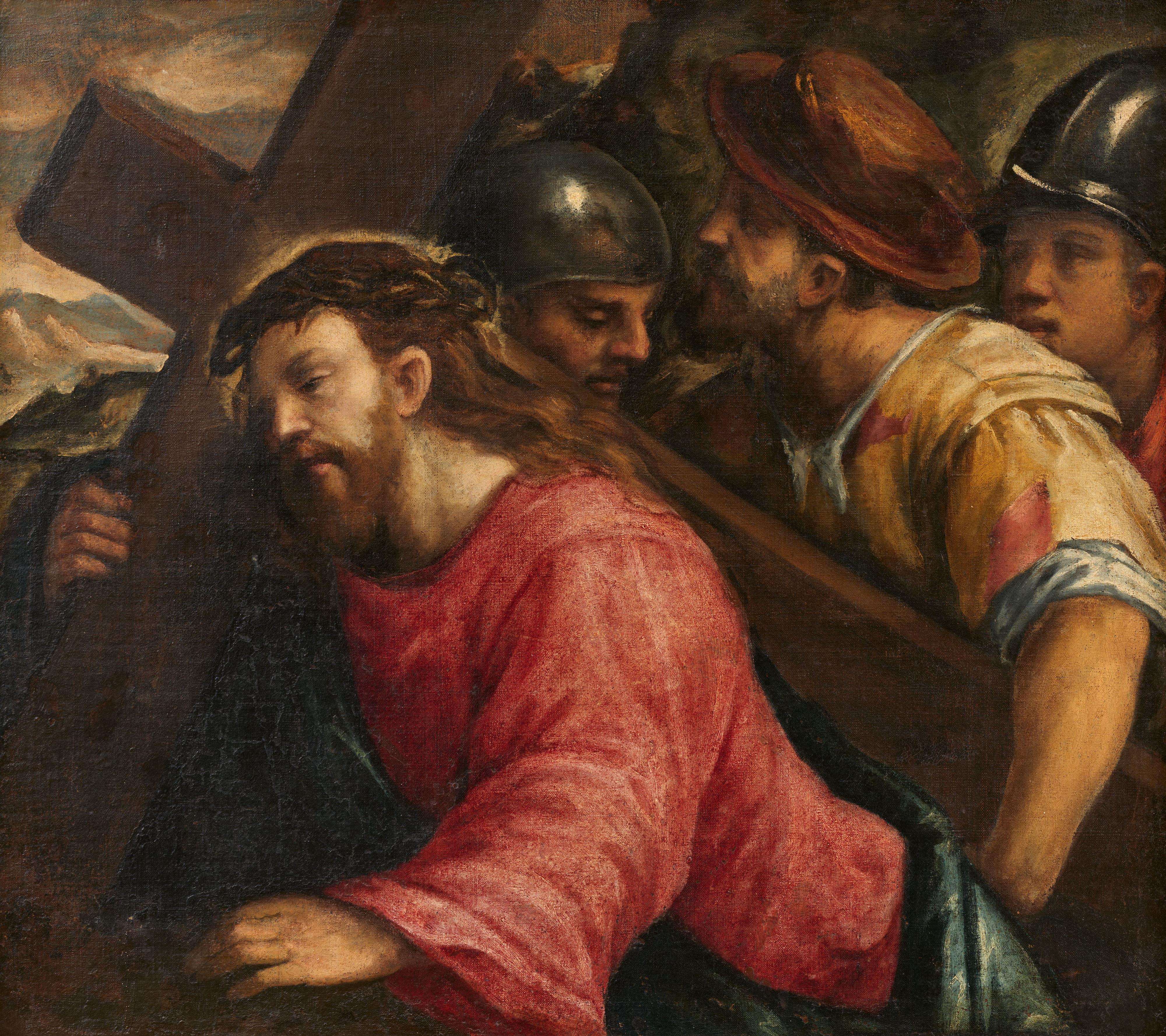 Venetian School, late 16th century - Christ Carrying the Cross - image-1