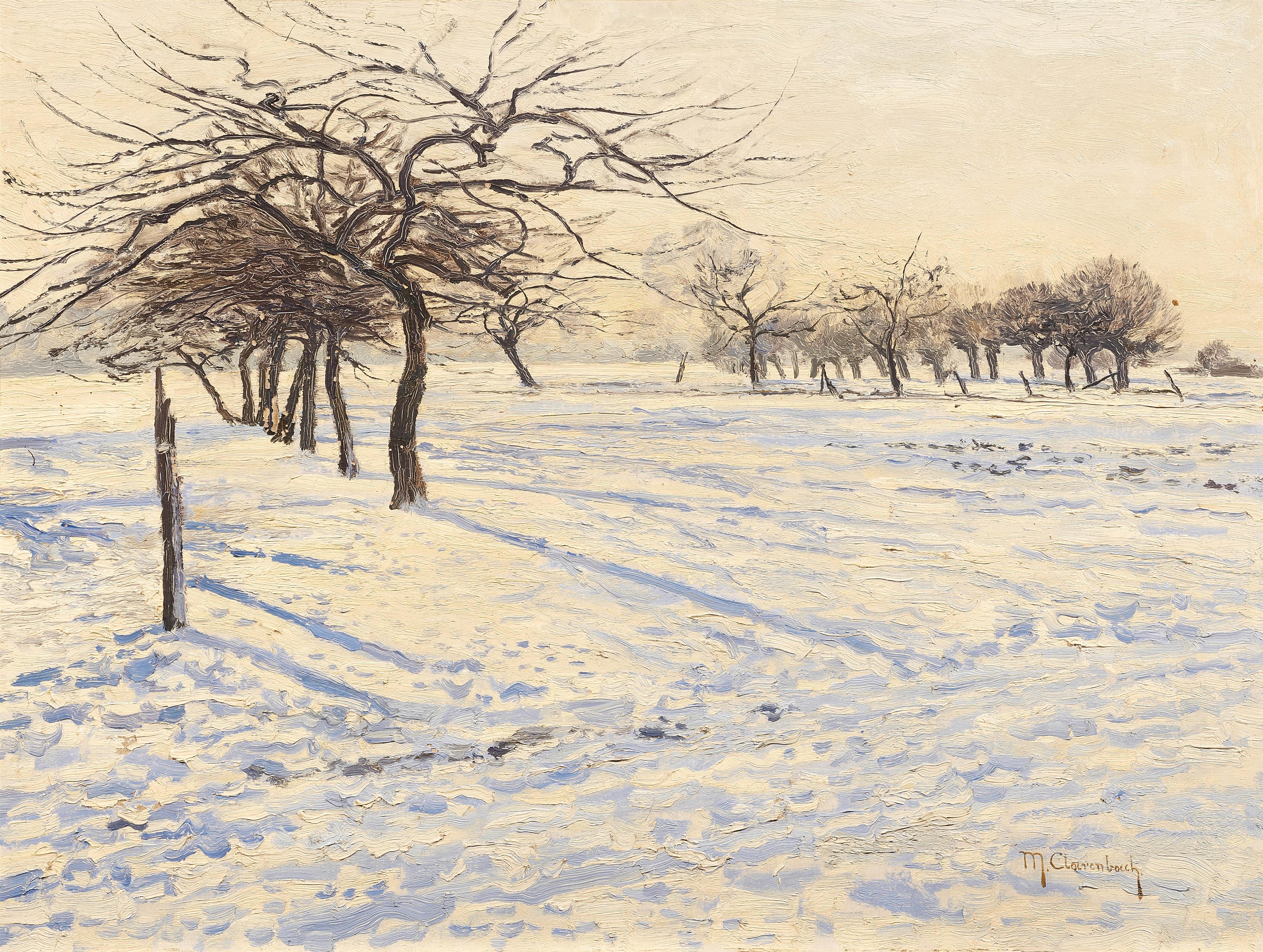 Max Clarenbach - Winter Landscape - image-1