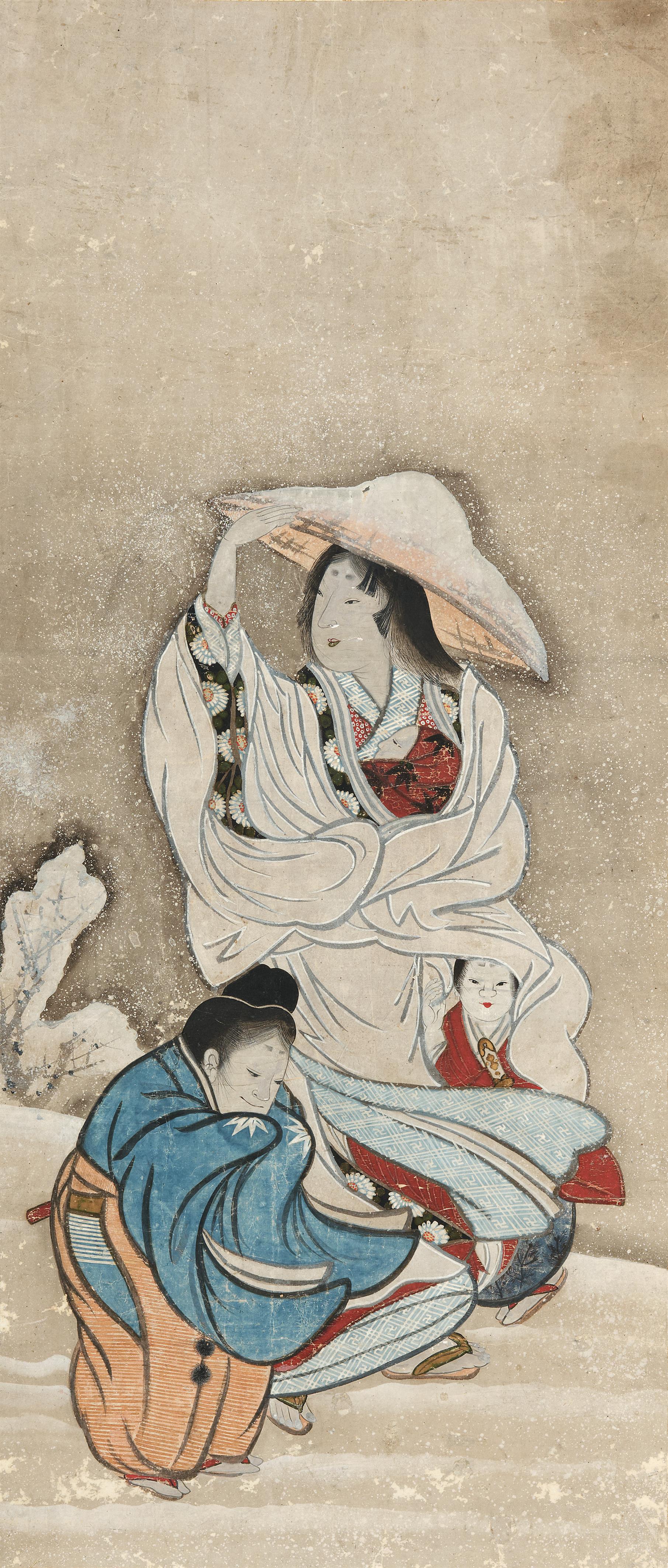 Tokiwa Gozen mit ihren drei Söhnen - image-1