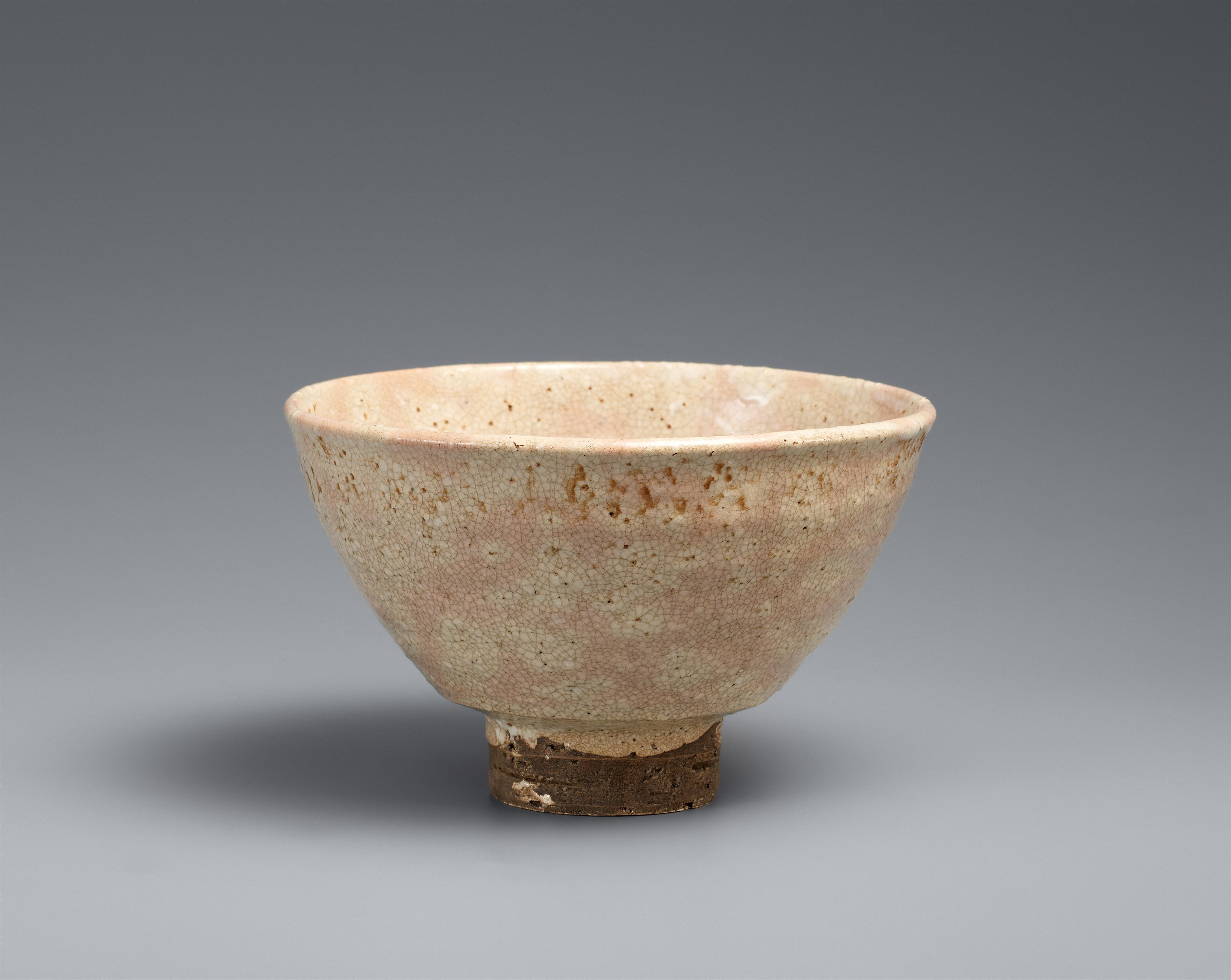 Teeschale (chawan). Hagi-Ware. Edo-/Meiji-Zeit - image-1