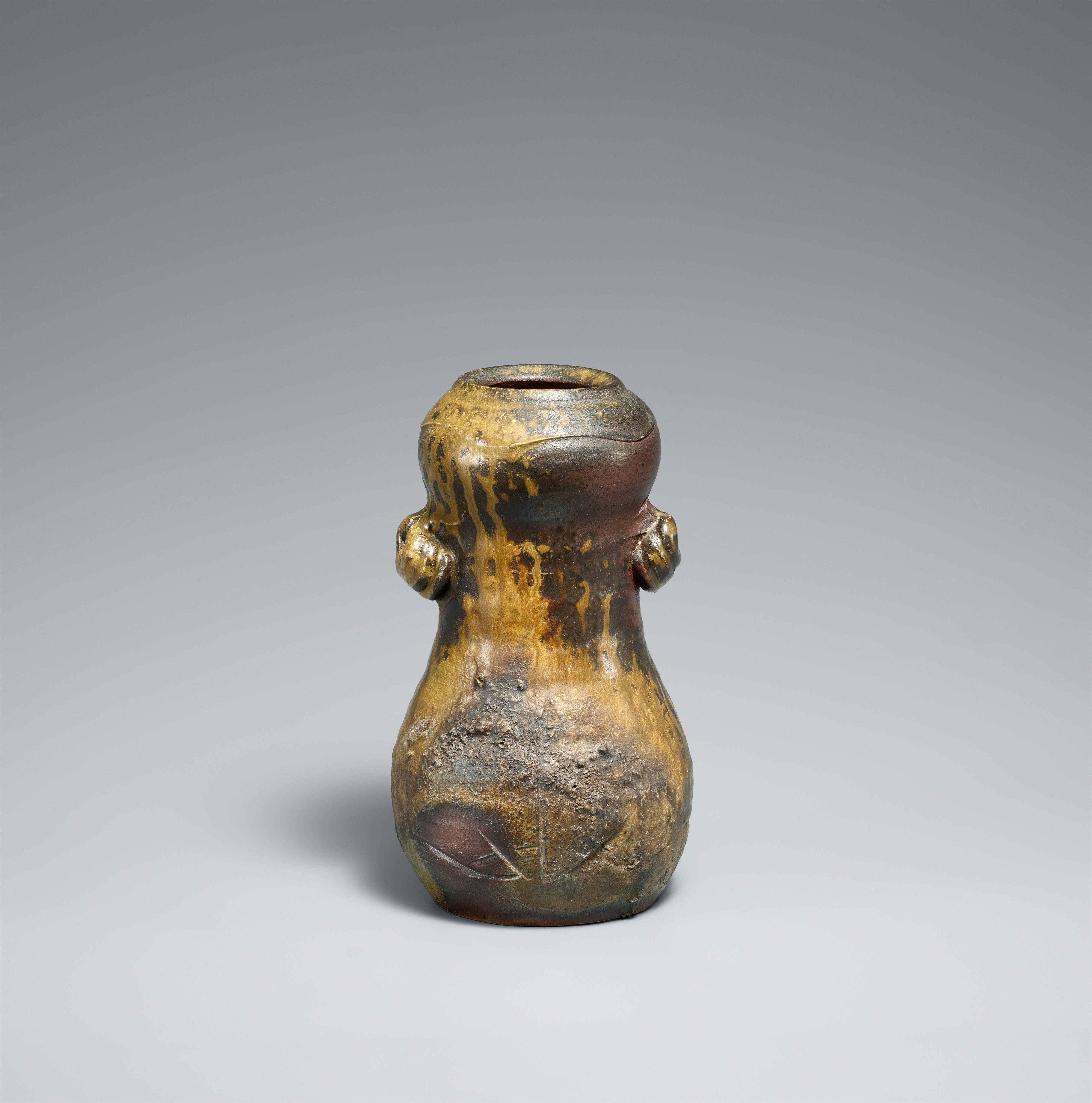 Doppelkürbisvase. Bizen-Ware. Mitte 20. Jh. - image-1