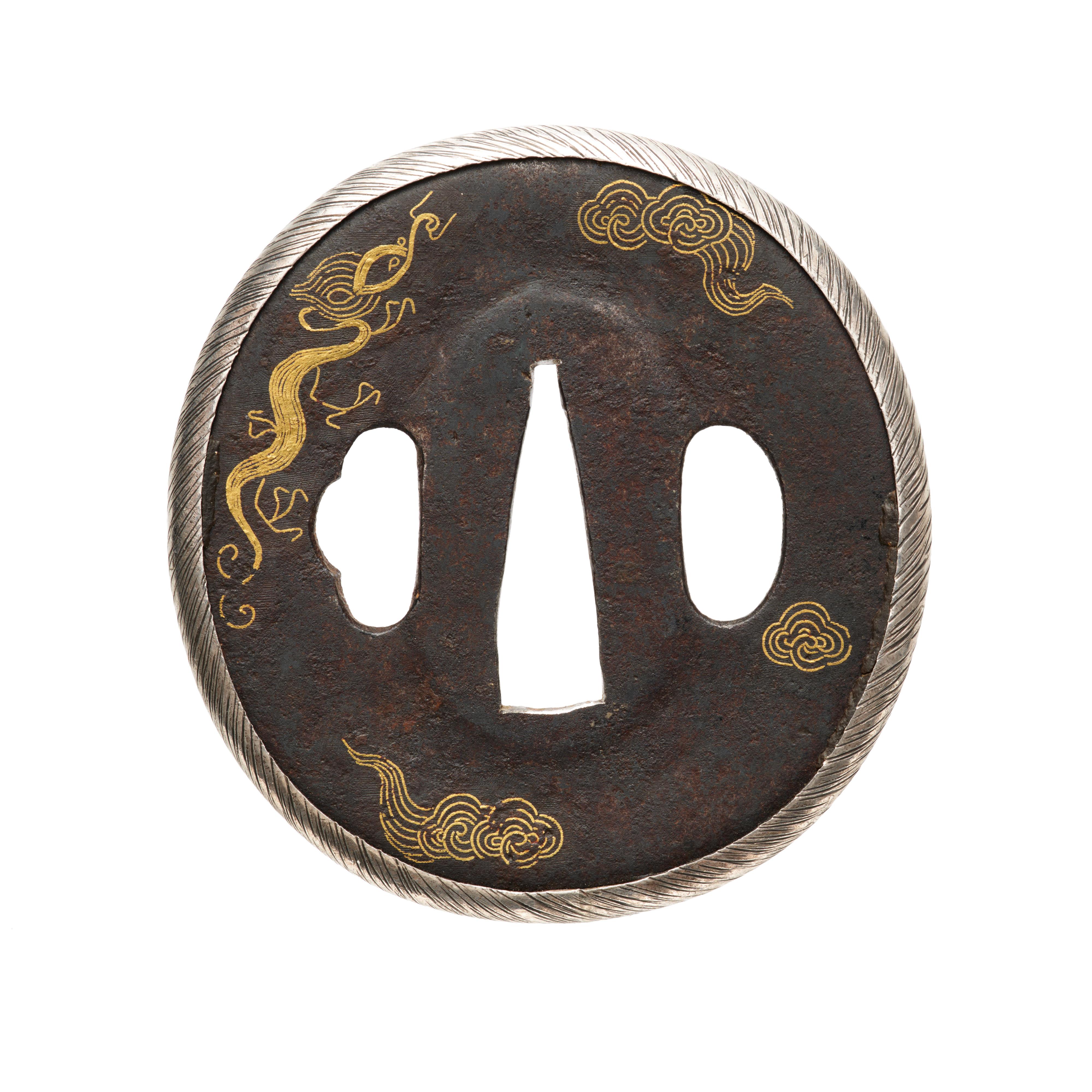 Tsuba. Eisen. Shôami-Arbeit. Edo-Zeit - image-2