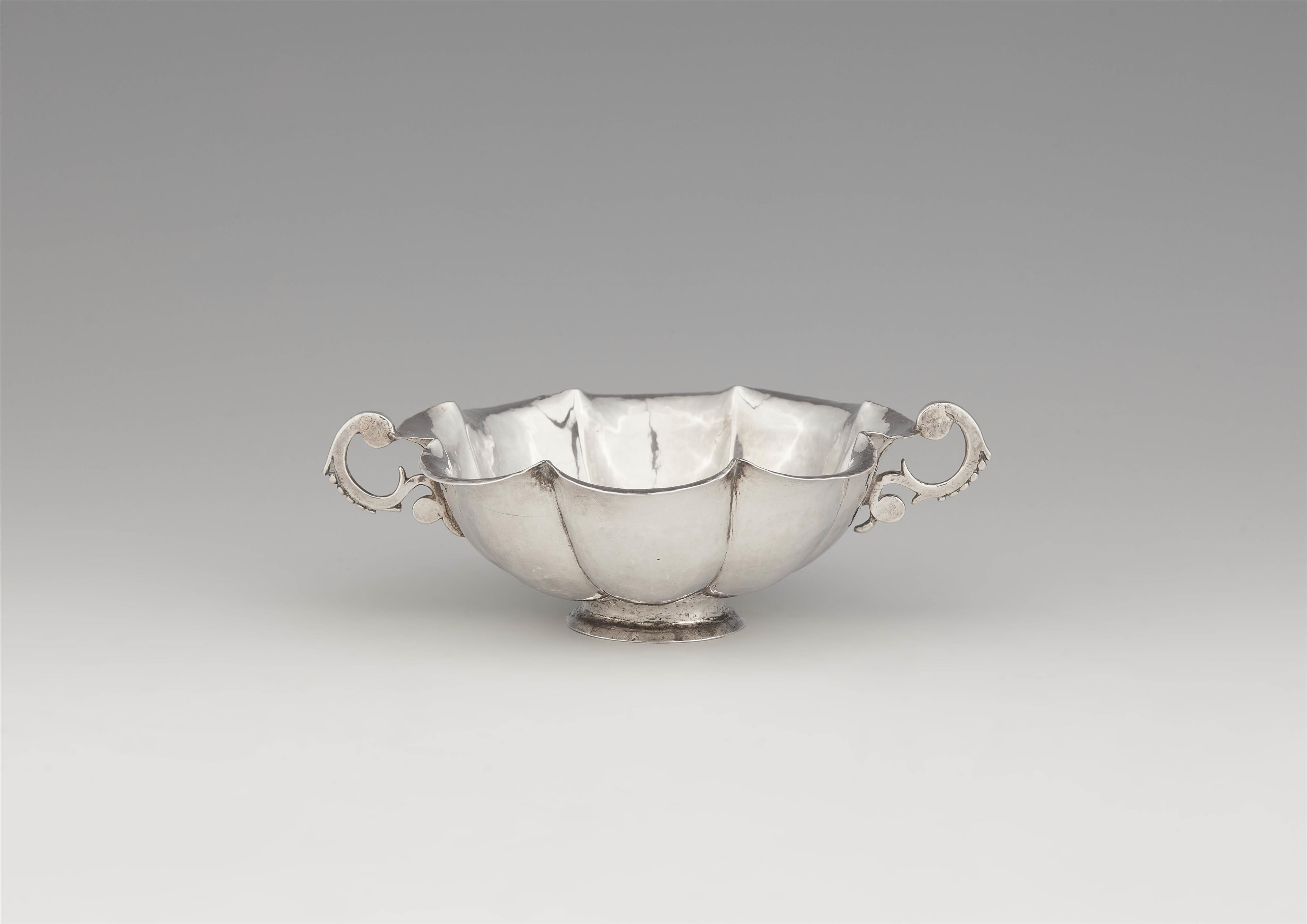 A Roman silver wine tasting dish - image-1